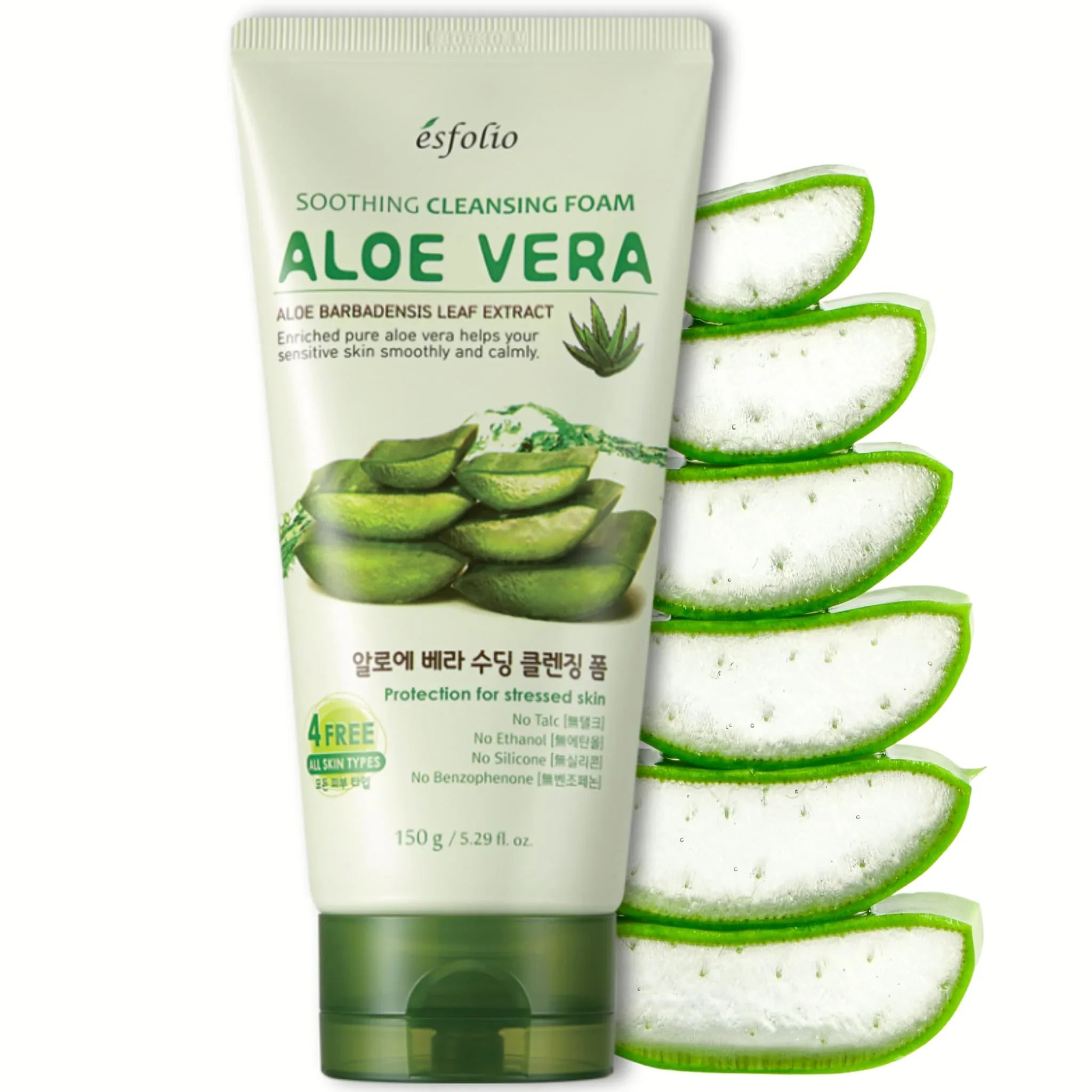 esfolio Aloe Vera Soothing Cleansing Foam