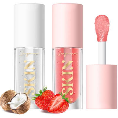 LANGMANNI Strawberry Coco Lip Oil - Image 1