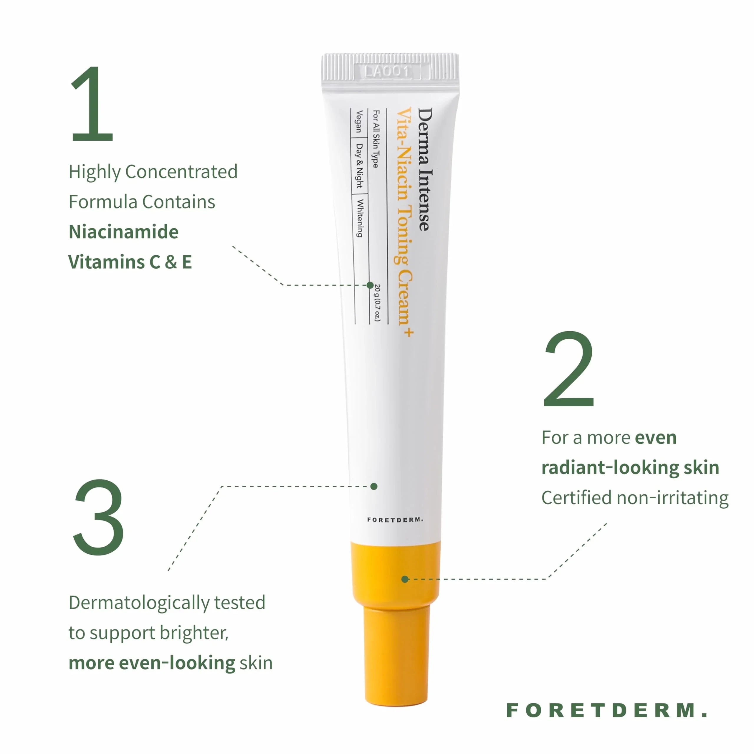 FORETDERM Dark Spot Brightening Face Cream