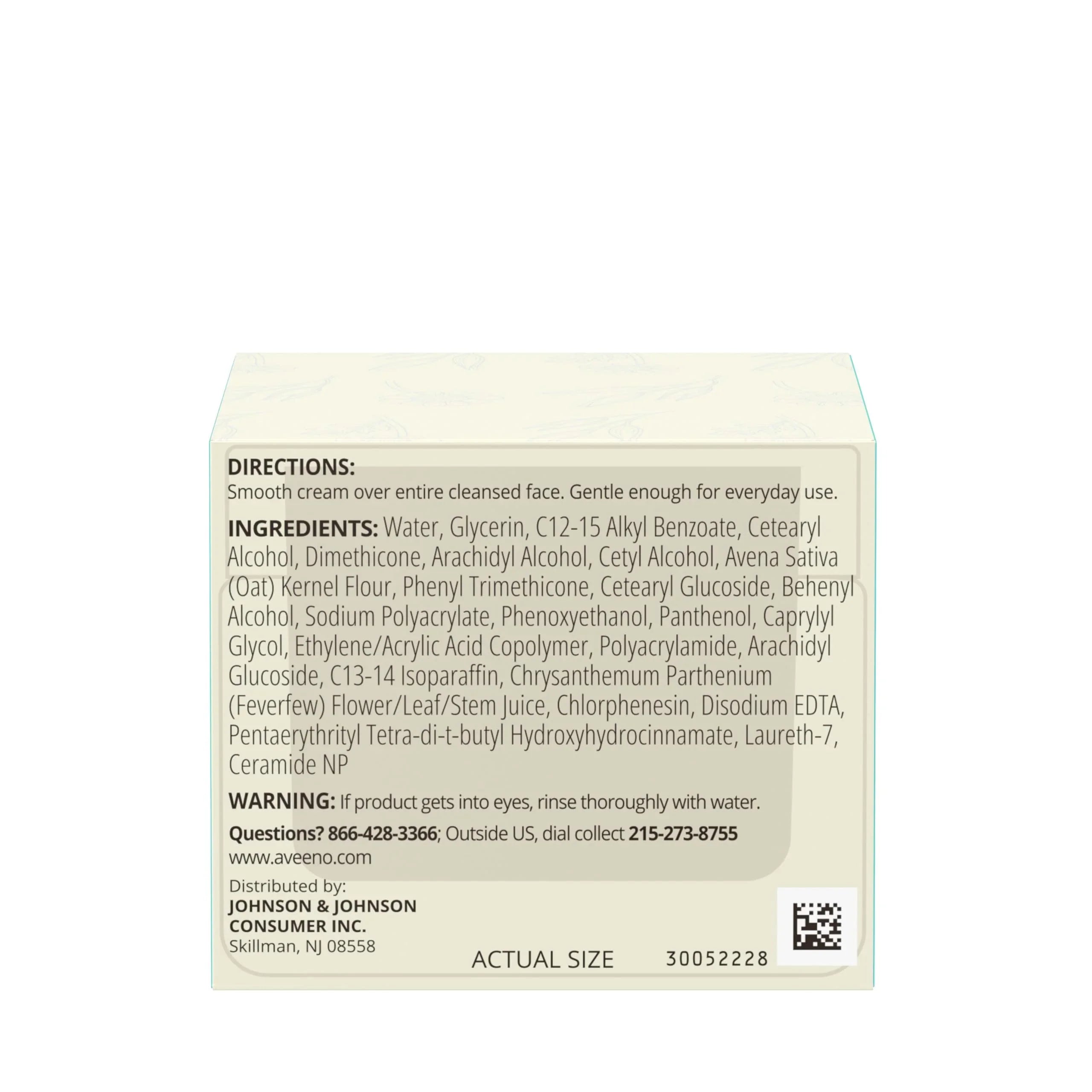 Aveeno Calm + Restore Facial Moisturizer for Redness Relief, Non-Comedogenic