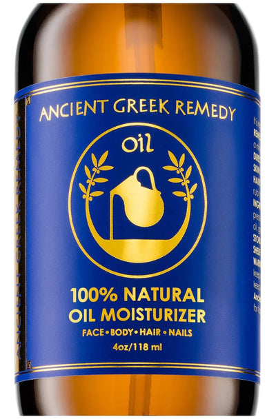Ancient Greek Remedy Body Oil - Organic After Shower Face Oil & Body Moisturizer for Dry Skin - Image 1