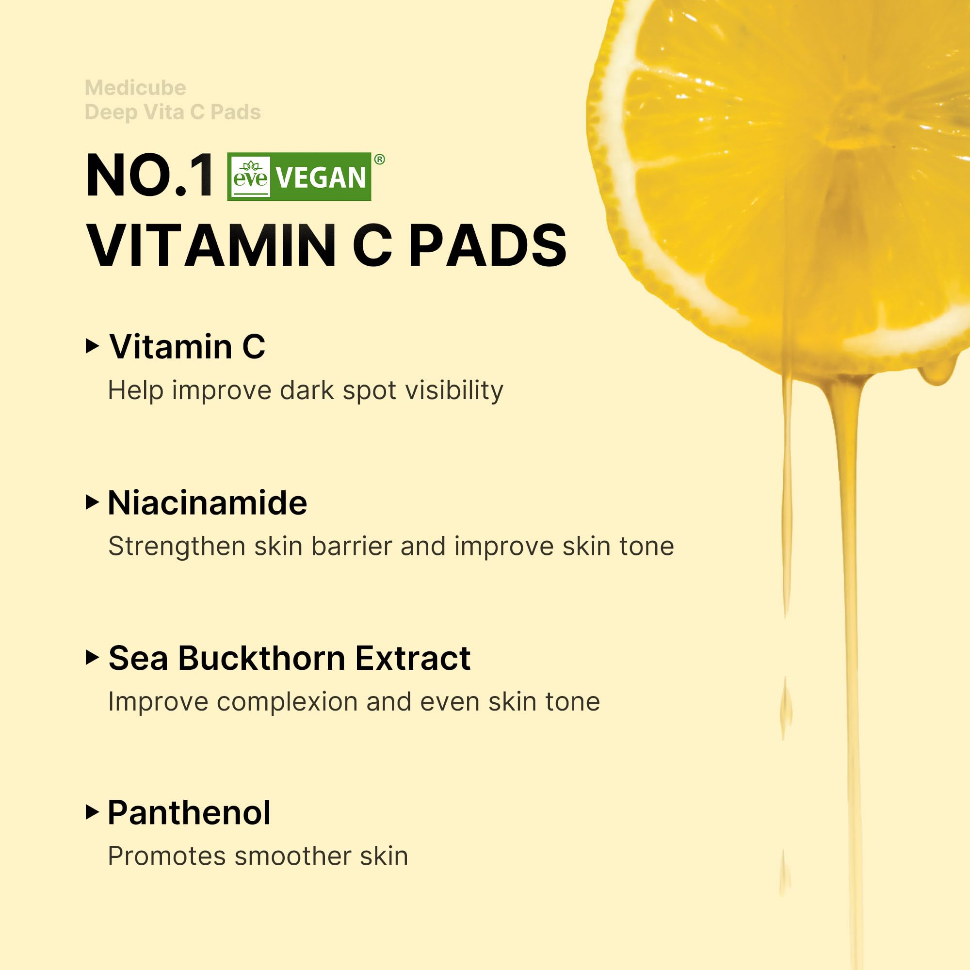 medicube Vita C Toner Pads