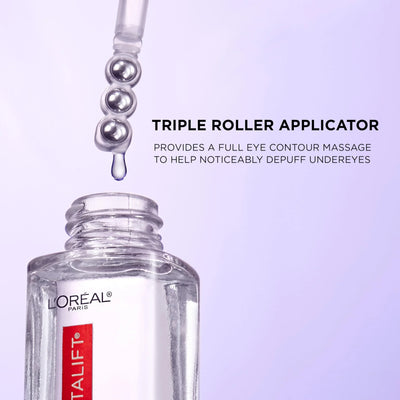 L'Oreal Paris Revitalift Hyaluronic Acid + Caffeine Hydrating Eye Serum - Image 2