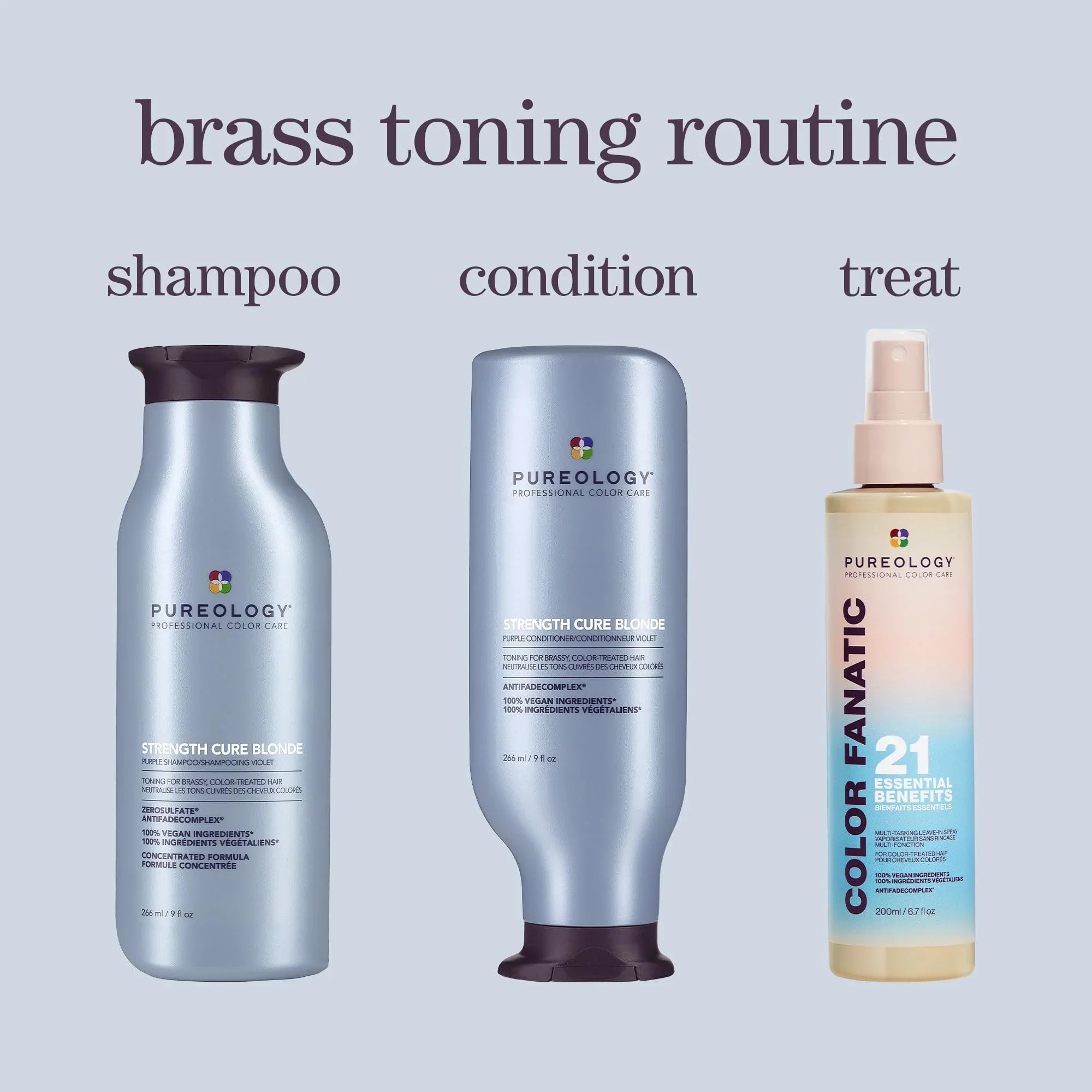 Pureology Strength Cure Blonde Purple Shampoo