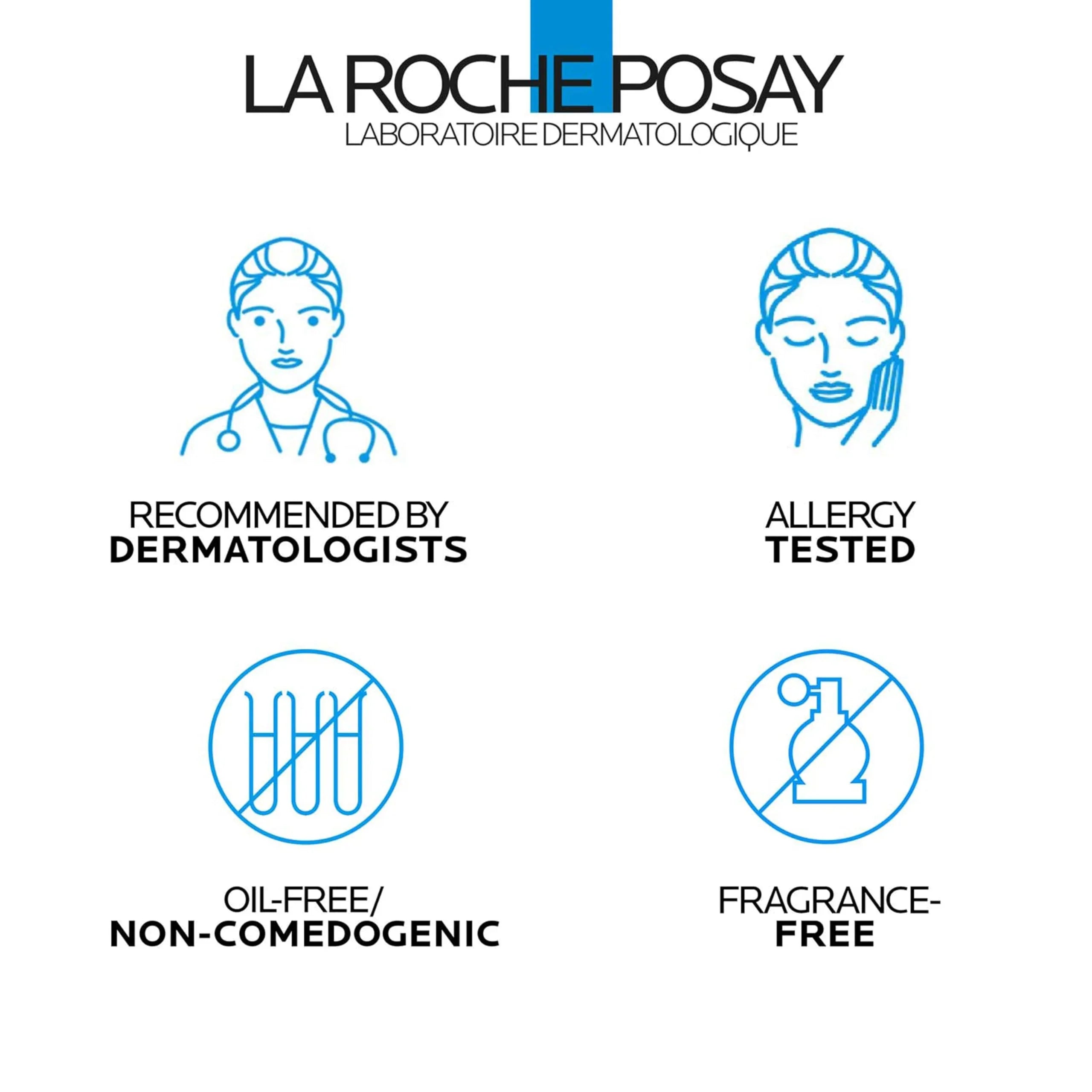 La Roche-Posay Toleriane Purifying Foaming Facial Cleanser, Oil Free Face Wash