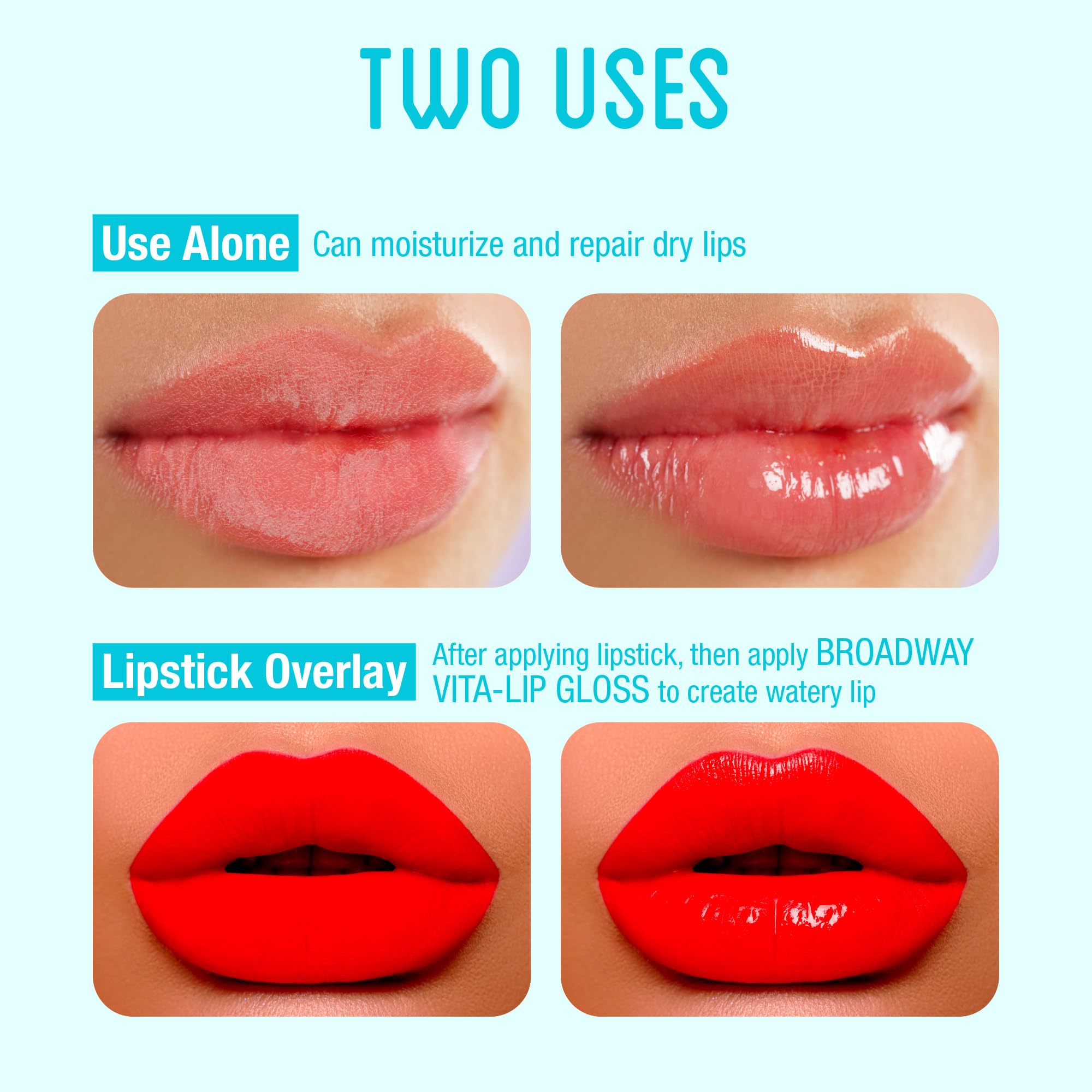 Ruby Kisses Clear Lip Gloss