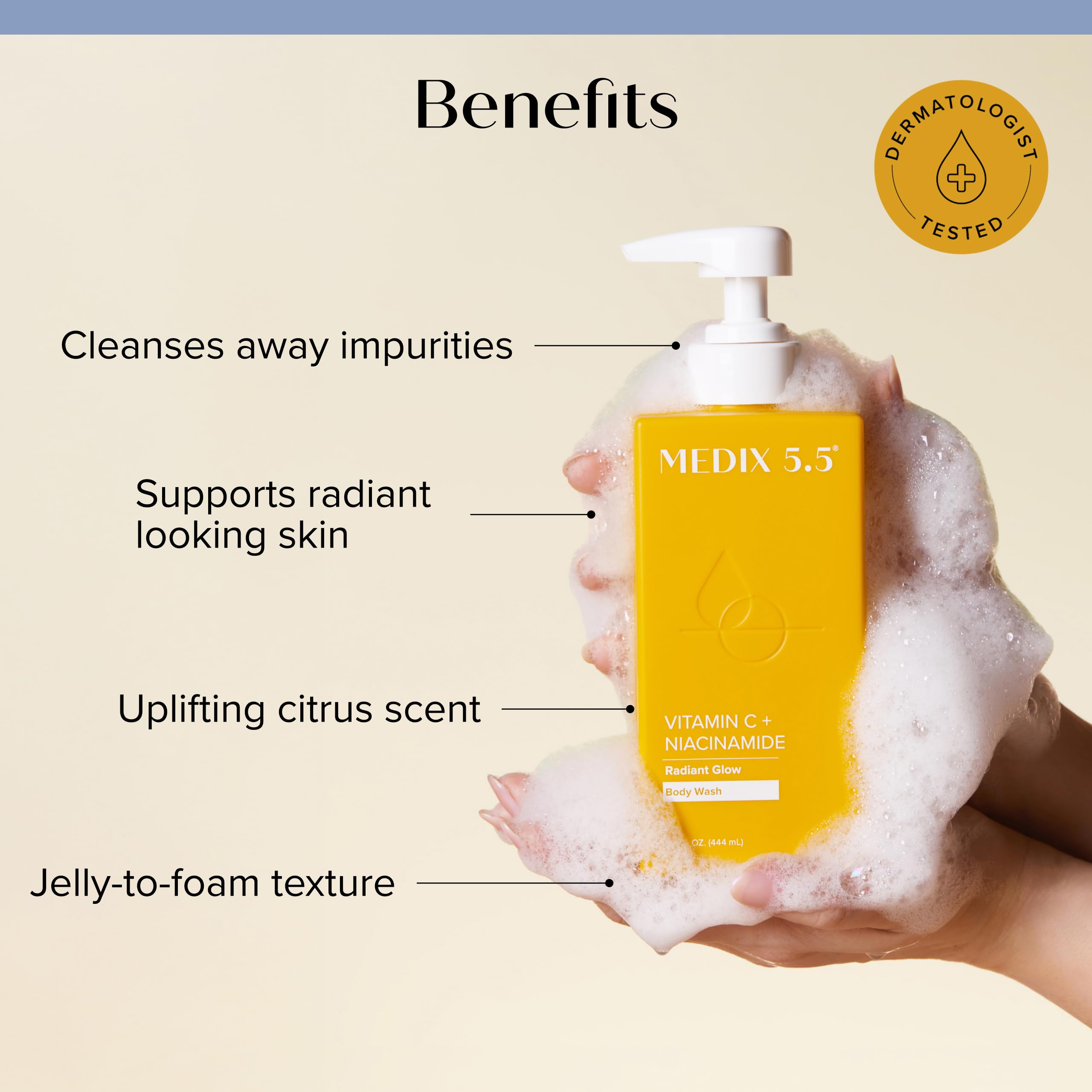 Medix 5.5 Vitamin C Body Wash & Lotion Set