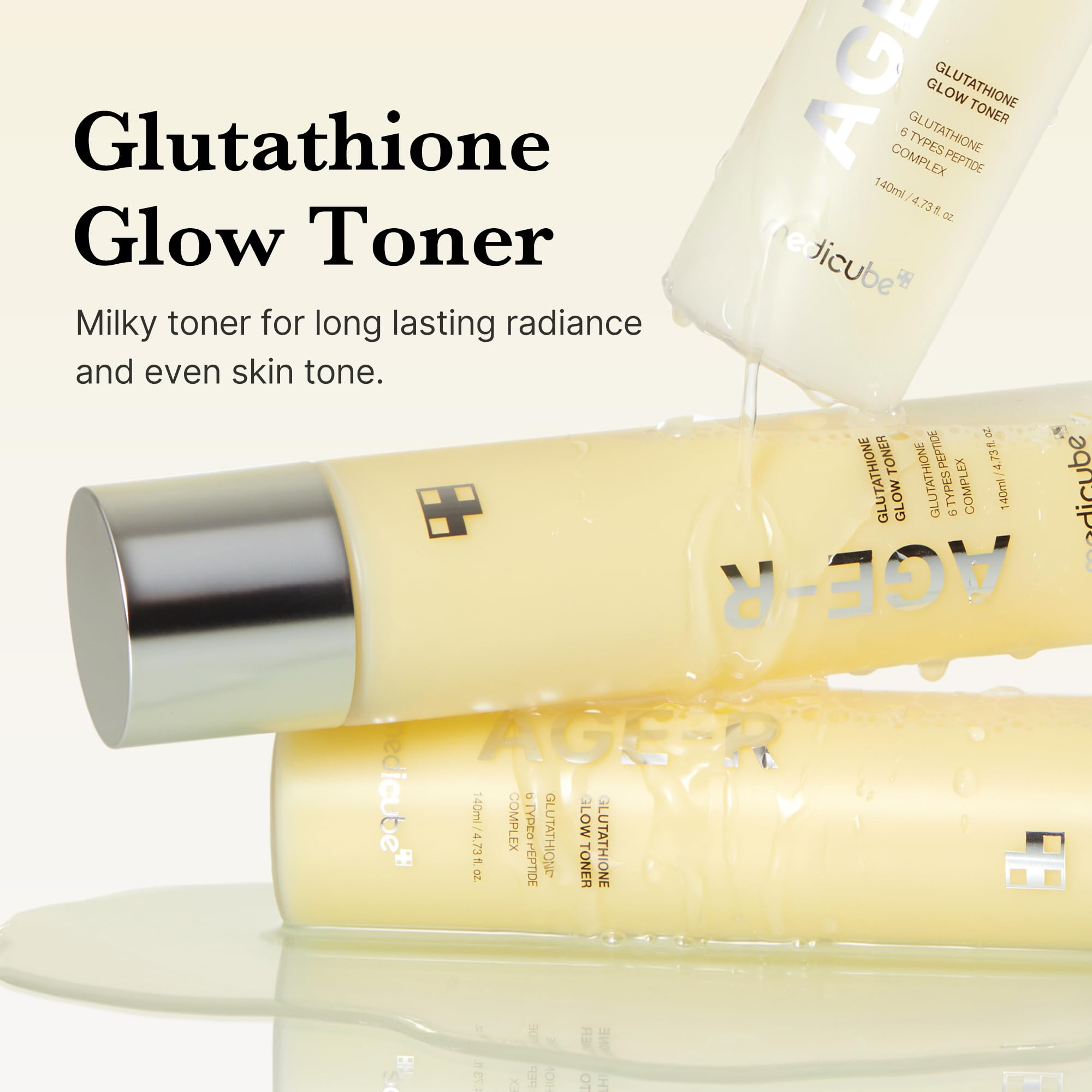 medicube Glutathione Glow Milky Toner