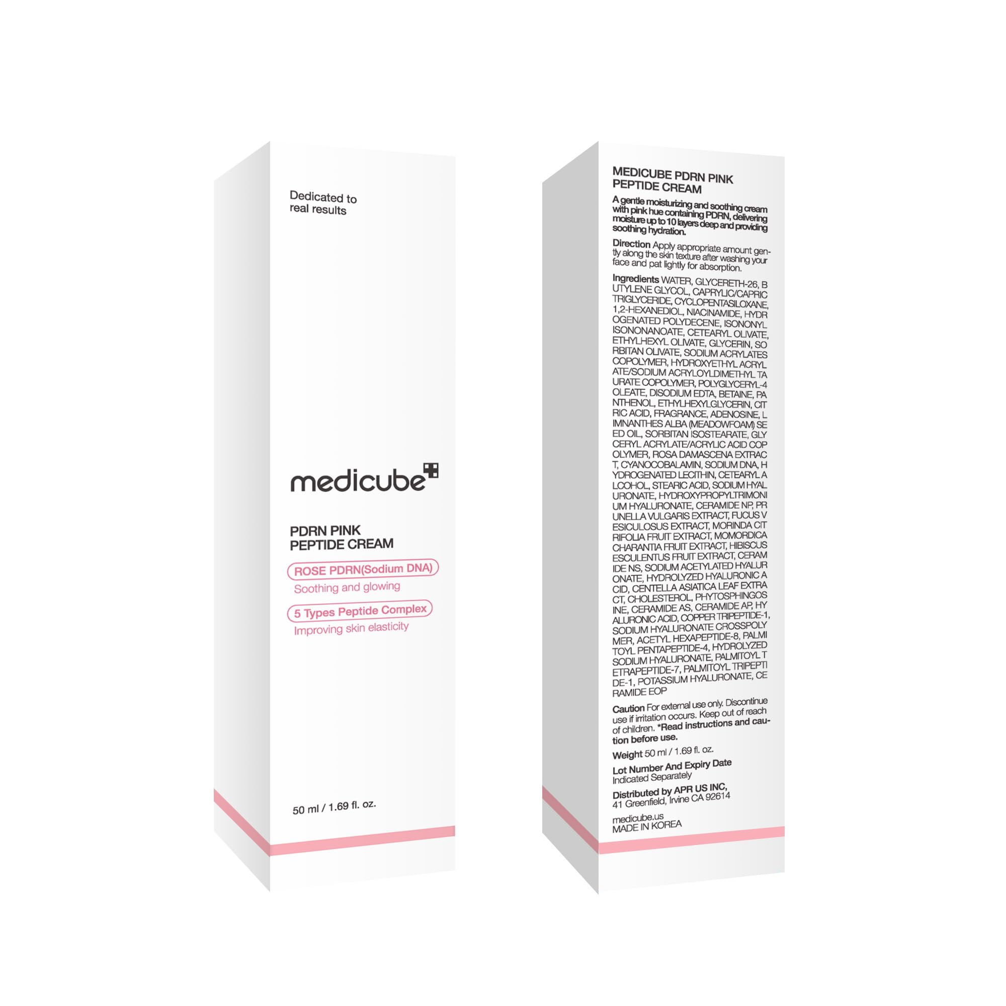 medicube PDRN Pink Hyaluronic Moisturizing Cream