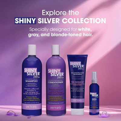 One 'N Only Shiny Silver Purple Shampoo - Image 2