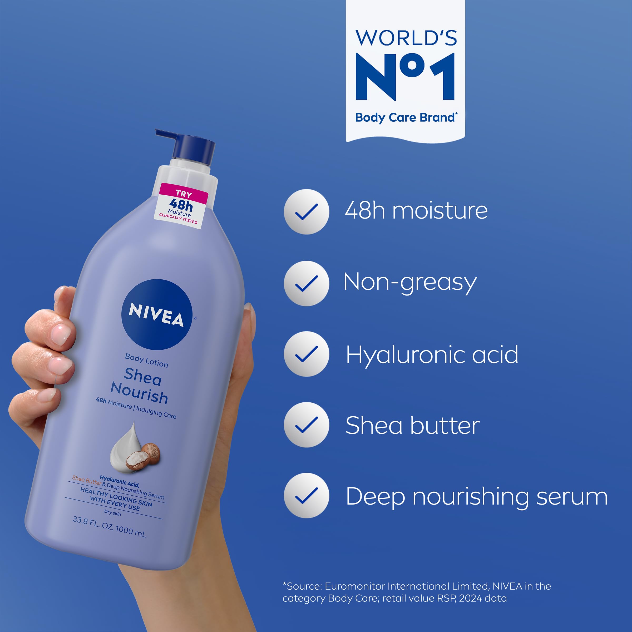 NIVEA Shea Nourish Body Lotion