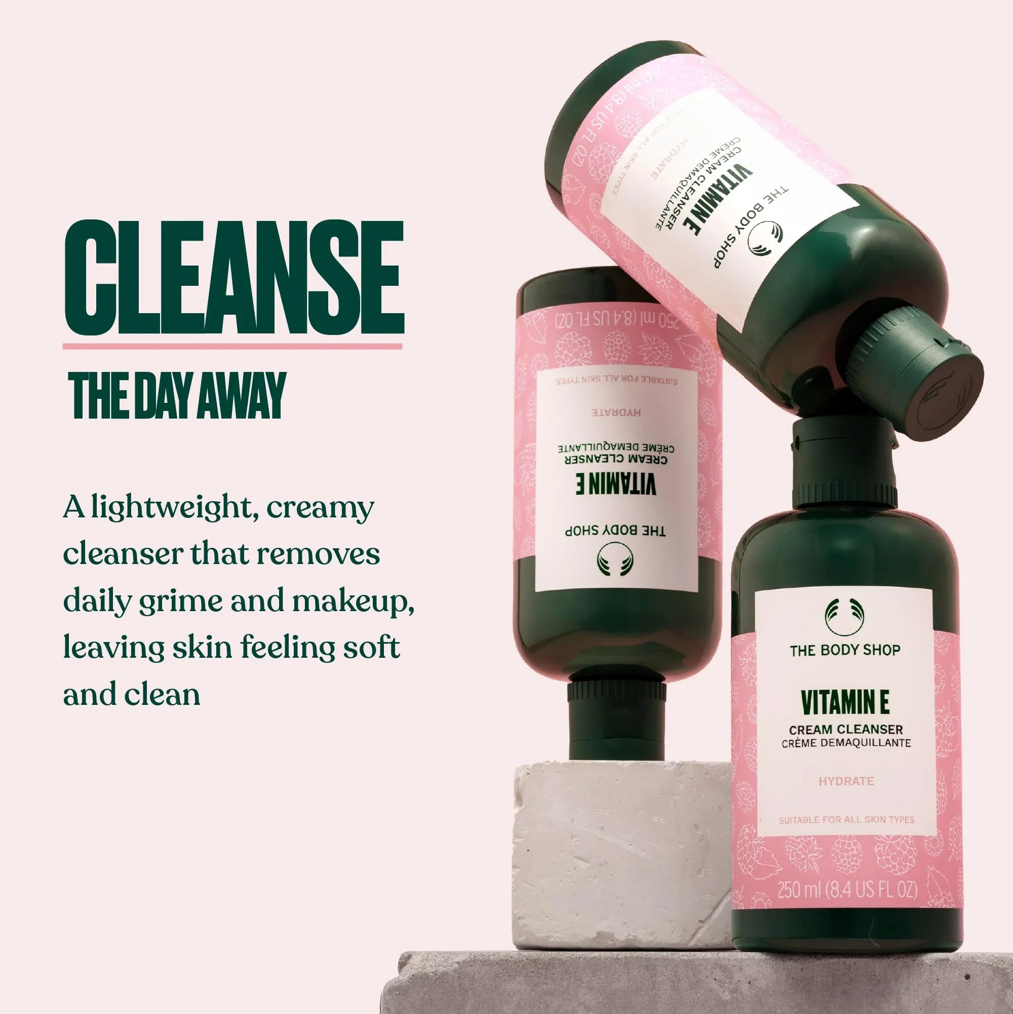 The Body Shop Vitamin E Cream Cleanser - 8.4 Fl Oz