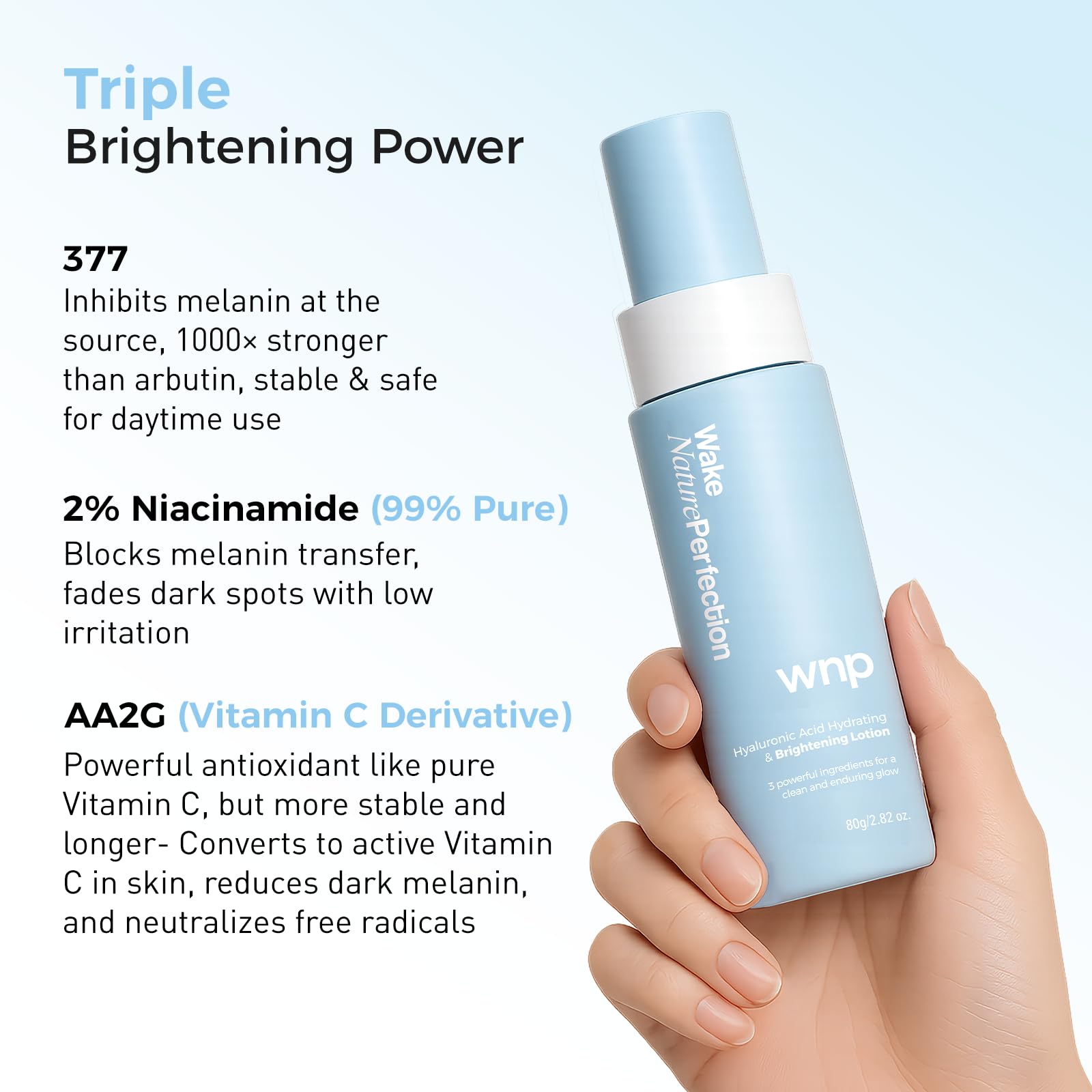 WNP Hydrating & Brightening Facial Lotion