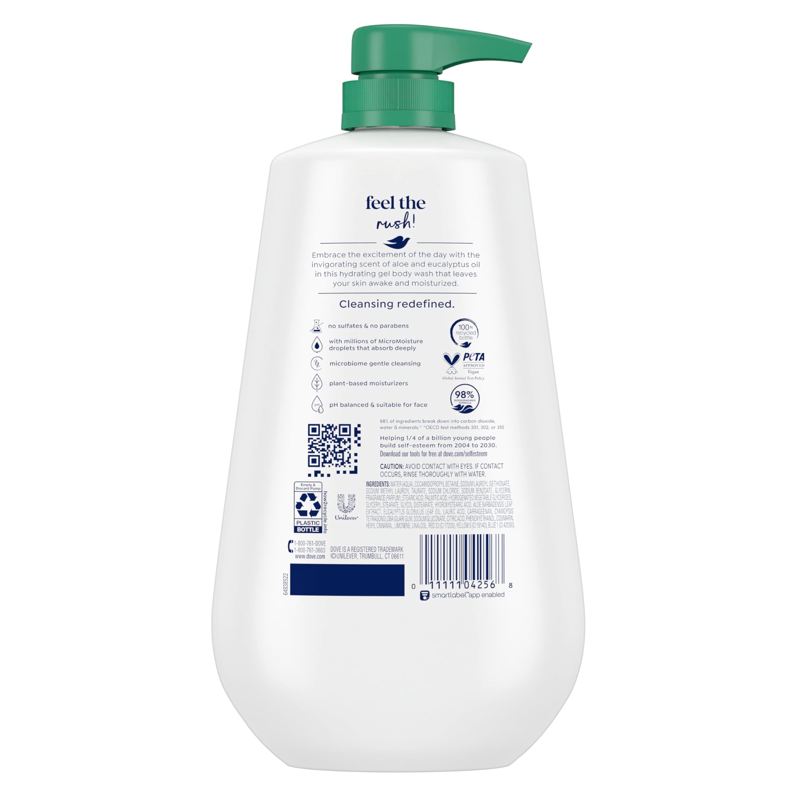 Dove Aloe & Eucalyptus Body Wash