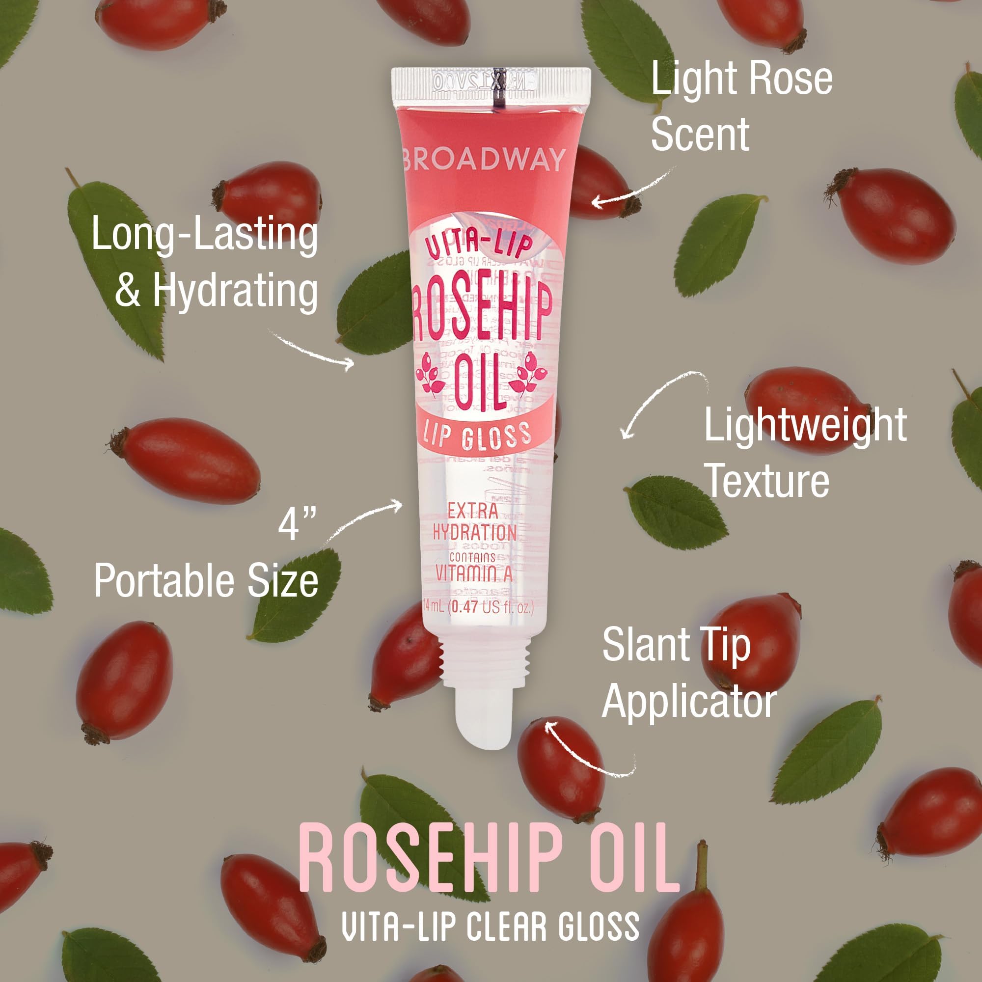 Ruby Kisses Rosehip Oil Lip Gloss