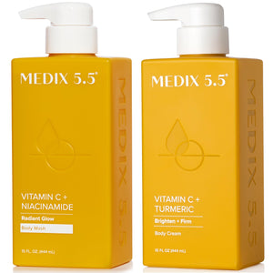 Medix 5.5 Vitamin C Body Wash & Lotion Set