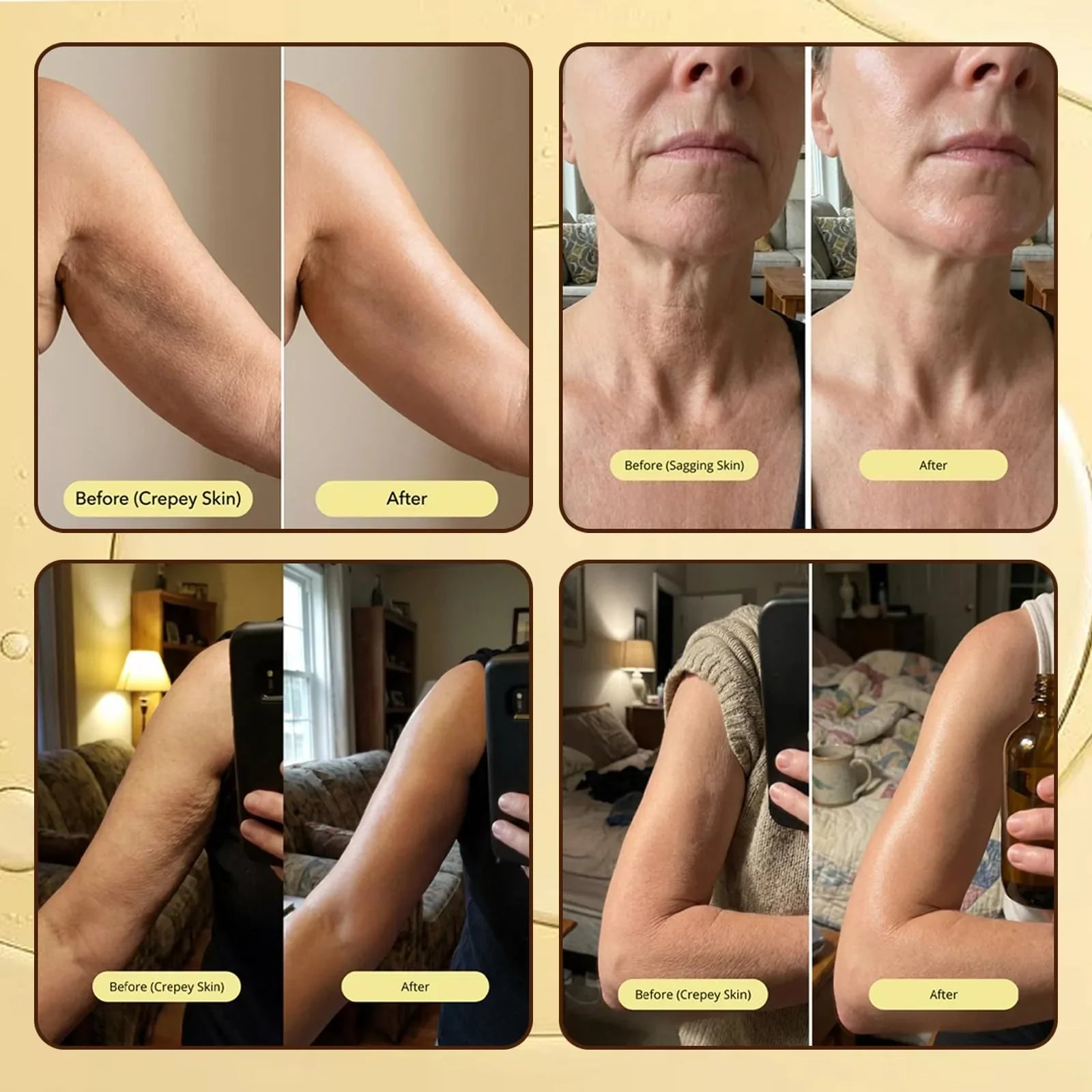 savari Queen Oil - Face & Body Oil for Crepey Skin