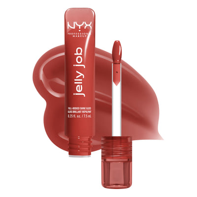 NYX Jelly Filled Spice Brown Lip Gloss - Image 1