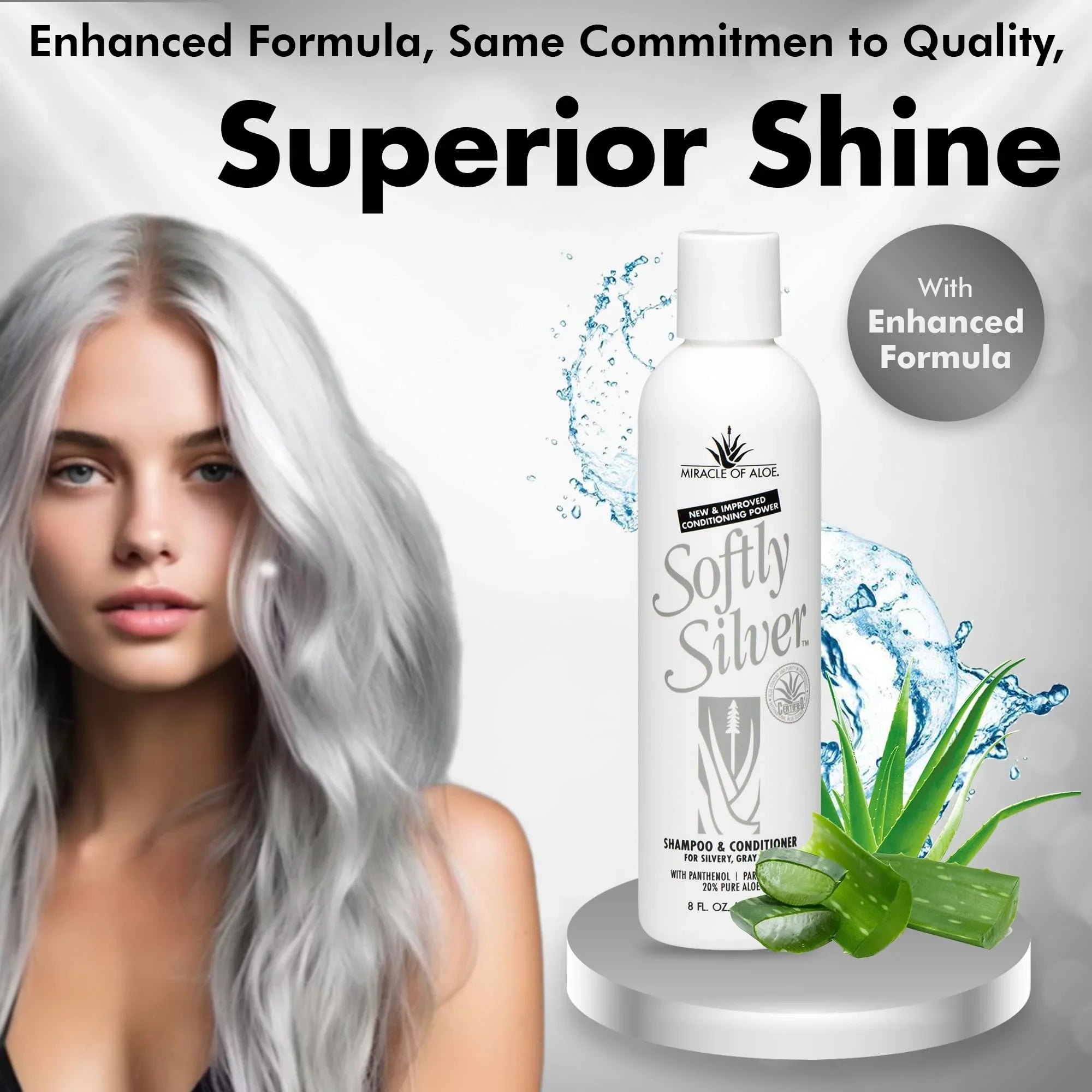 Miracle of Aloe Silver Shampoo