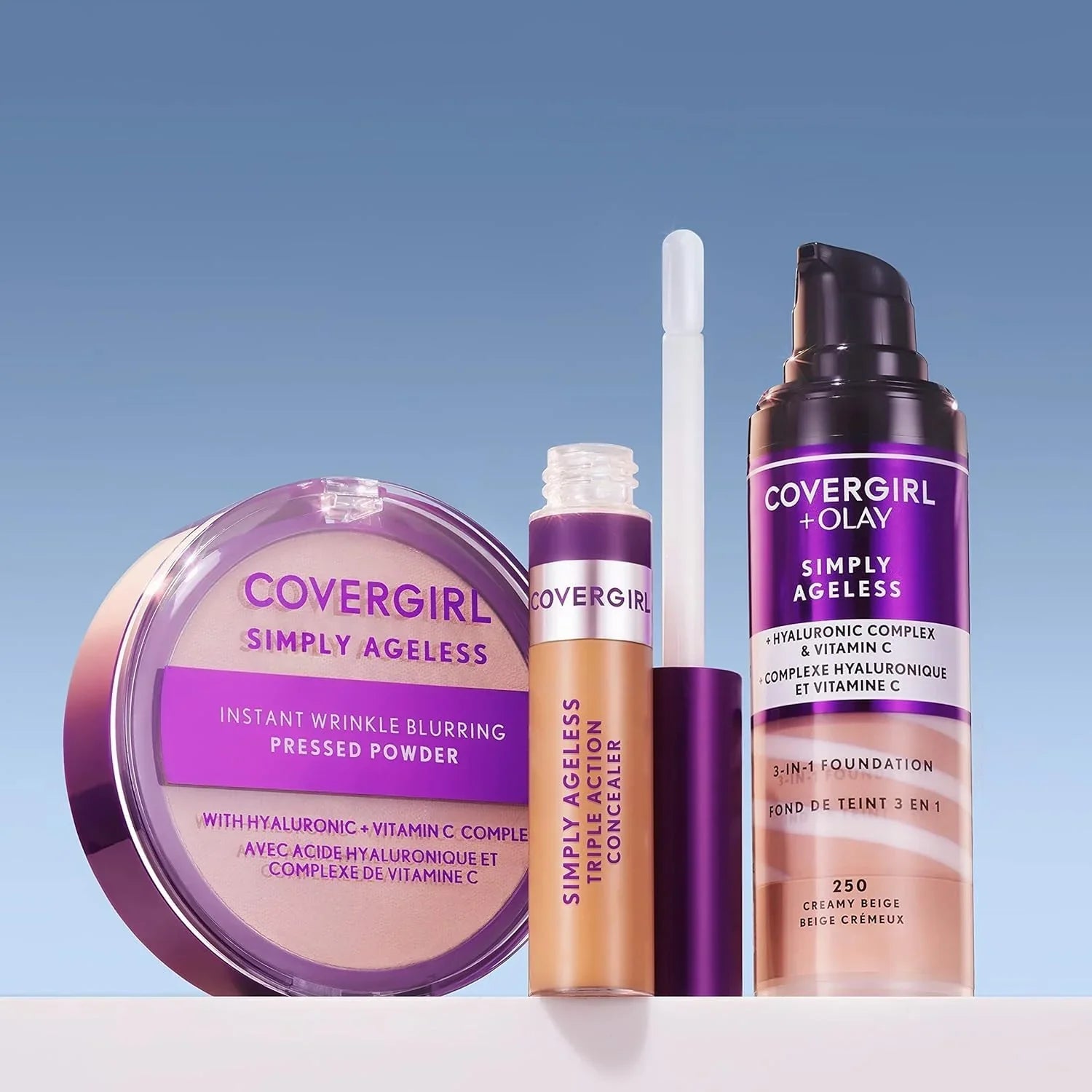 COVERGIRL Simply Ageless 3-in-1 Liquid Foundation Matte Finish