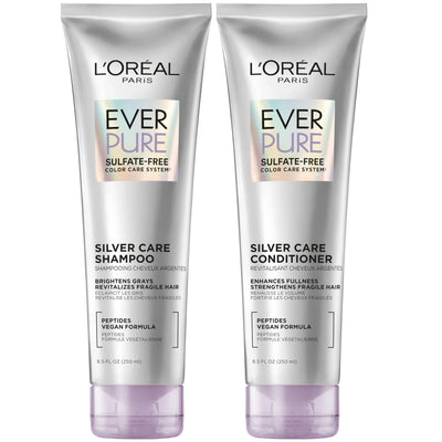 L'Oreal Paris Silver Care Shampoo & Conditioner - Image 1