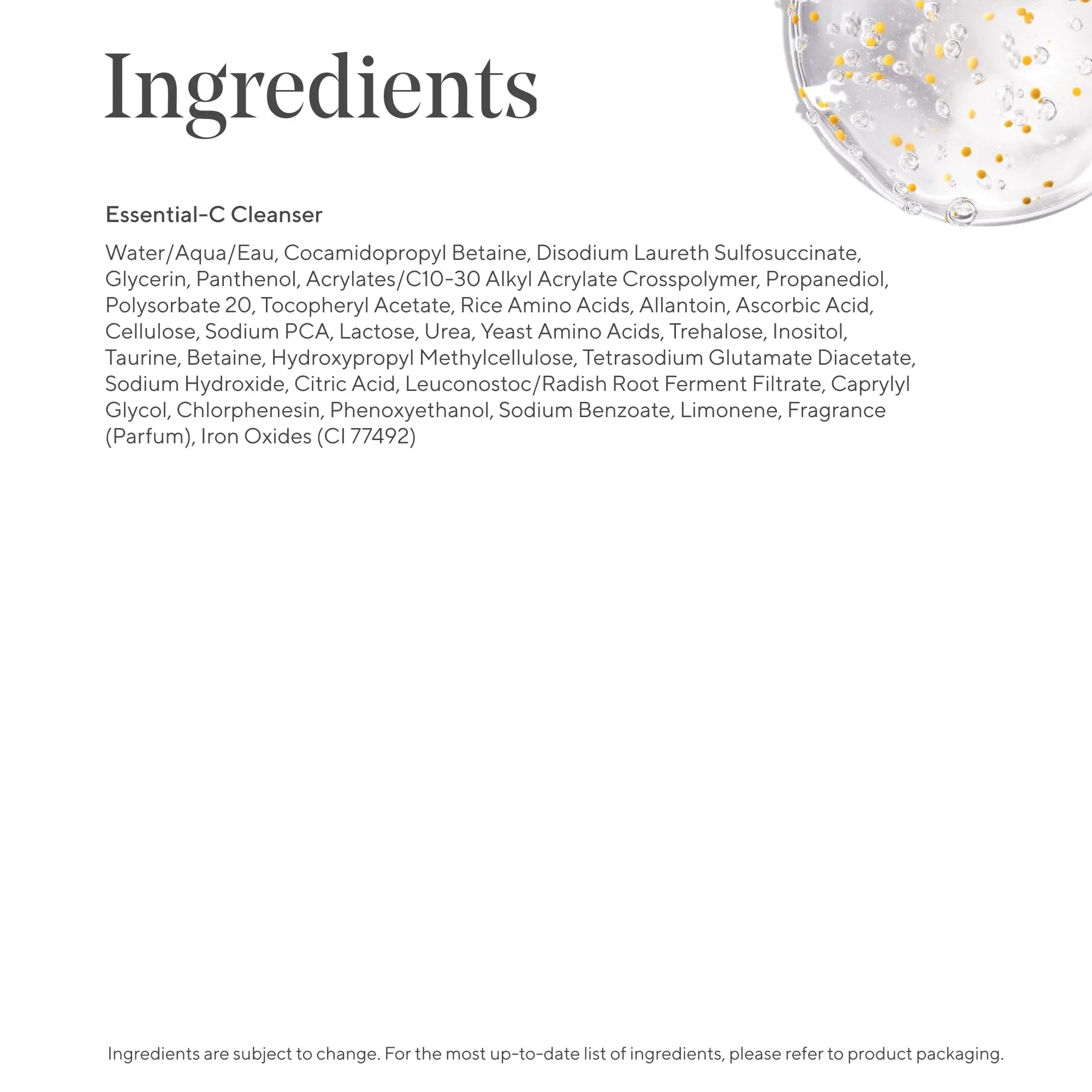 Murad Essential-C Facial Cleanser - Foaming Gel Face Wash