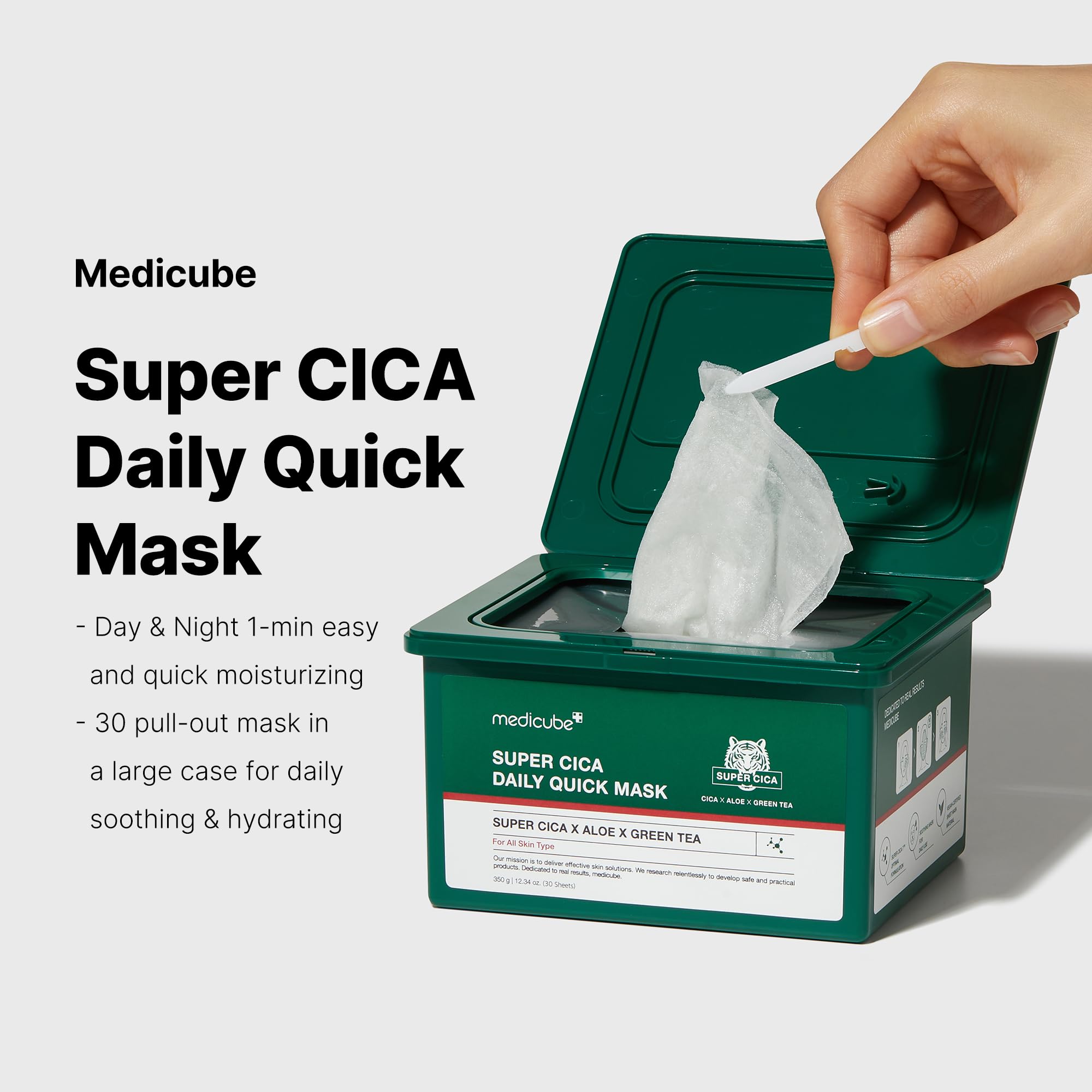 medicube Cica Daily Facial Masks
