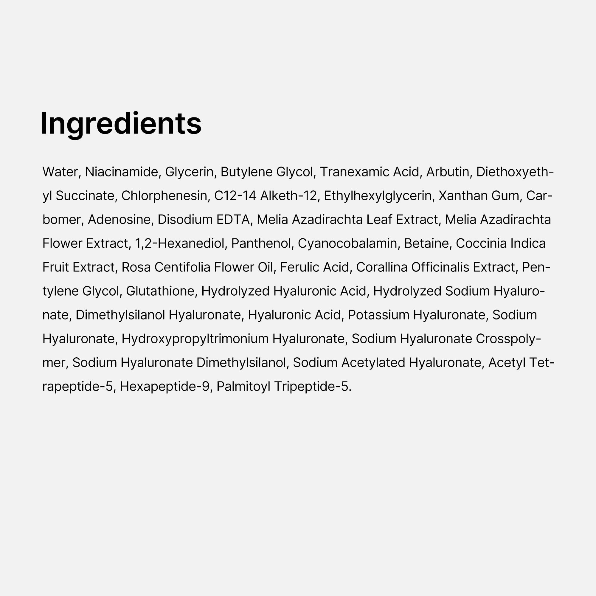 medicube TXA Niacinamide Facial Serum