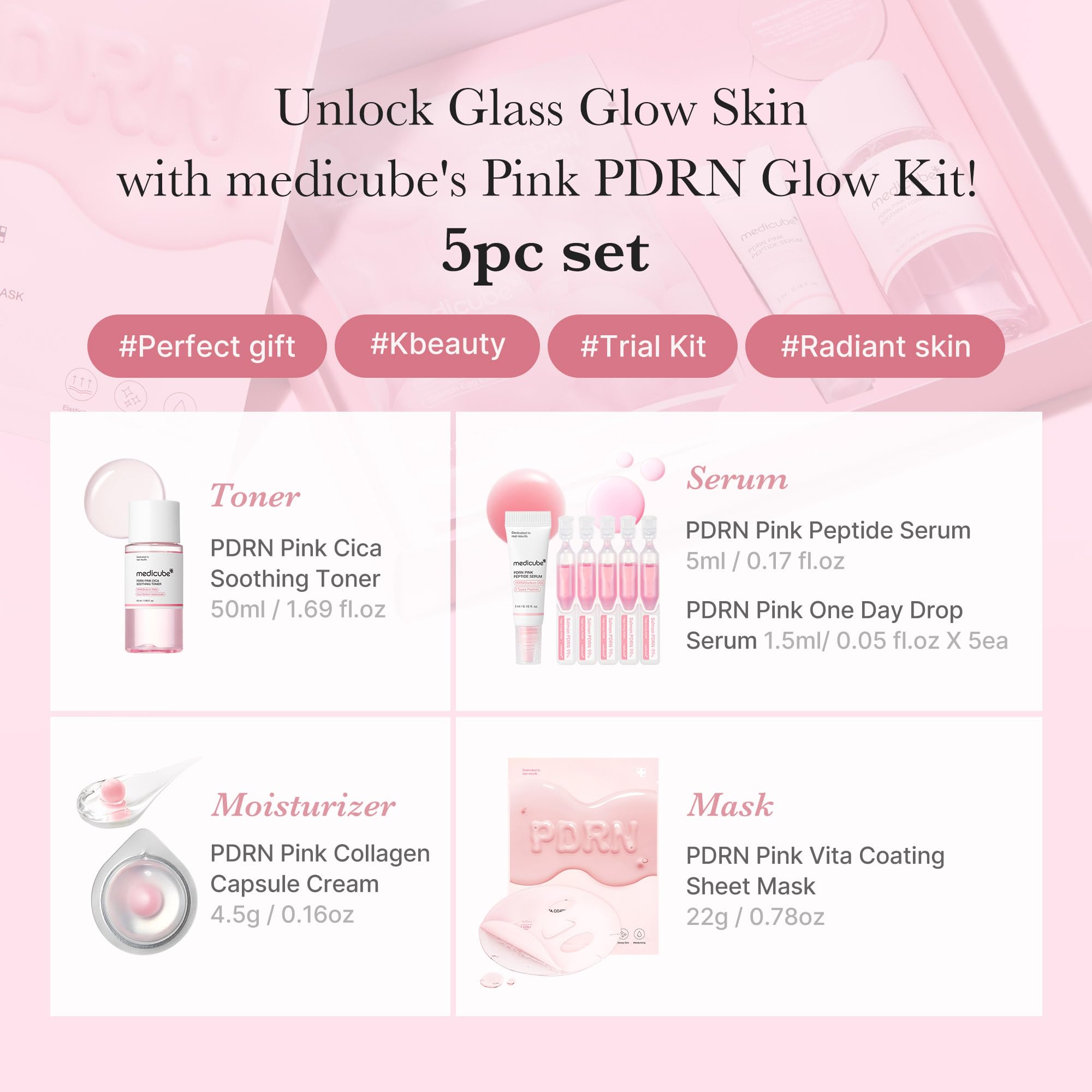 medicube Salmon DNA PDRN Trial Kit