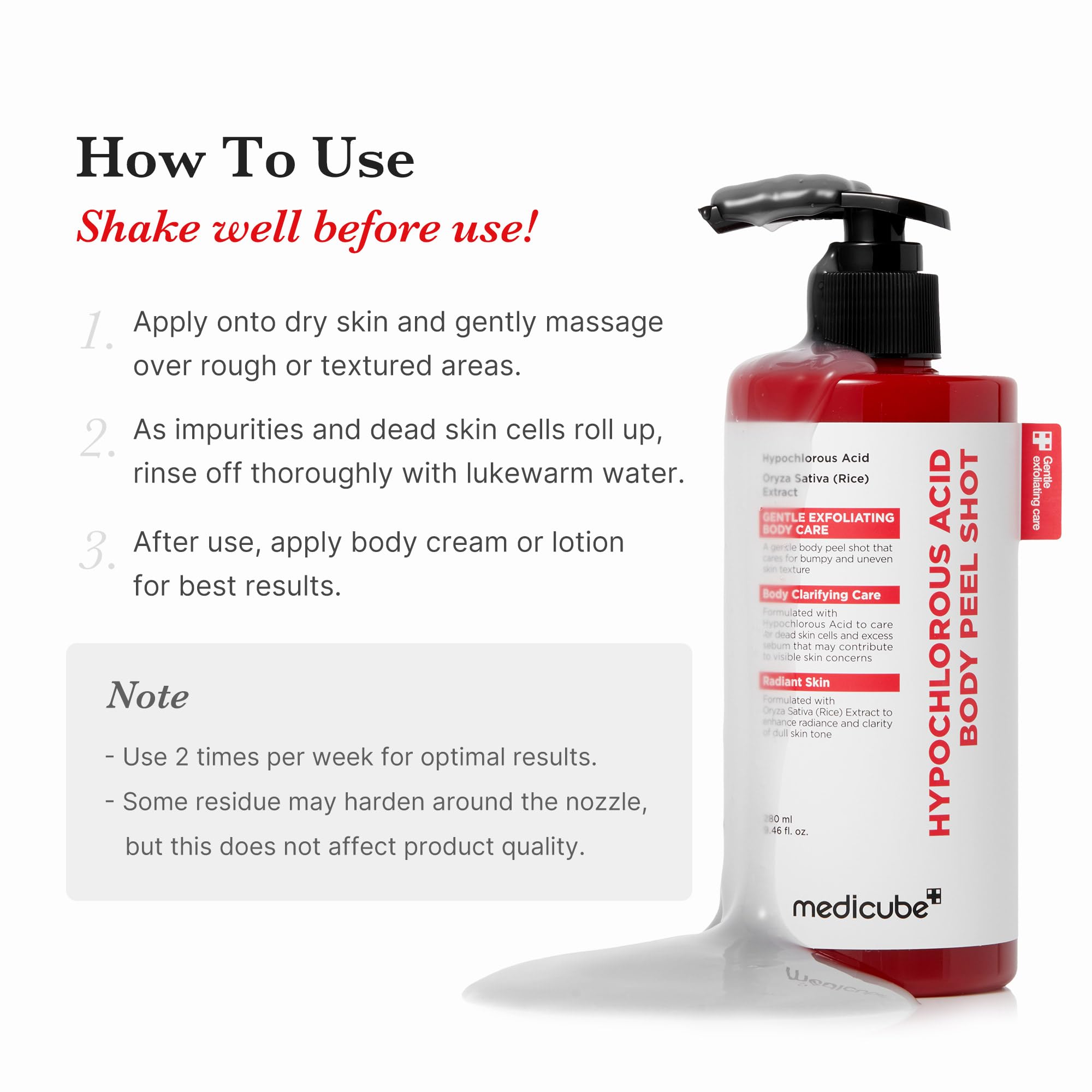 medicube Body Peel Shot