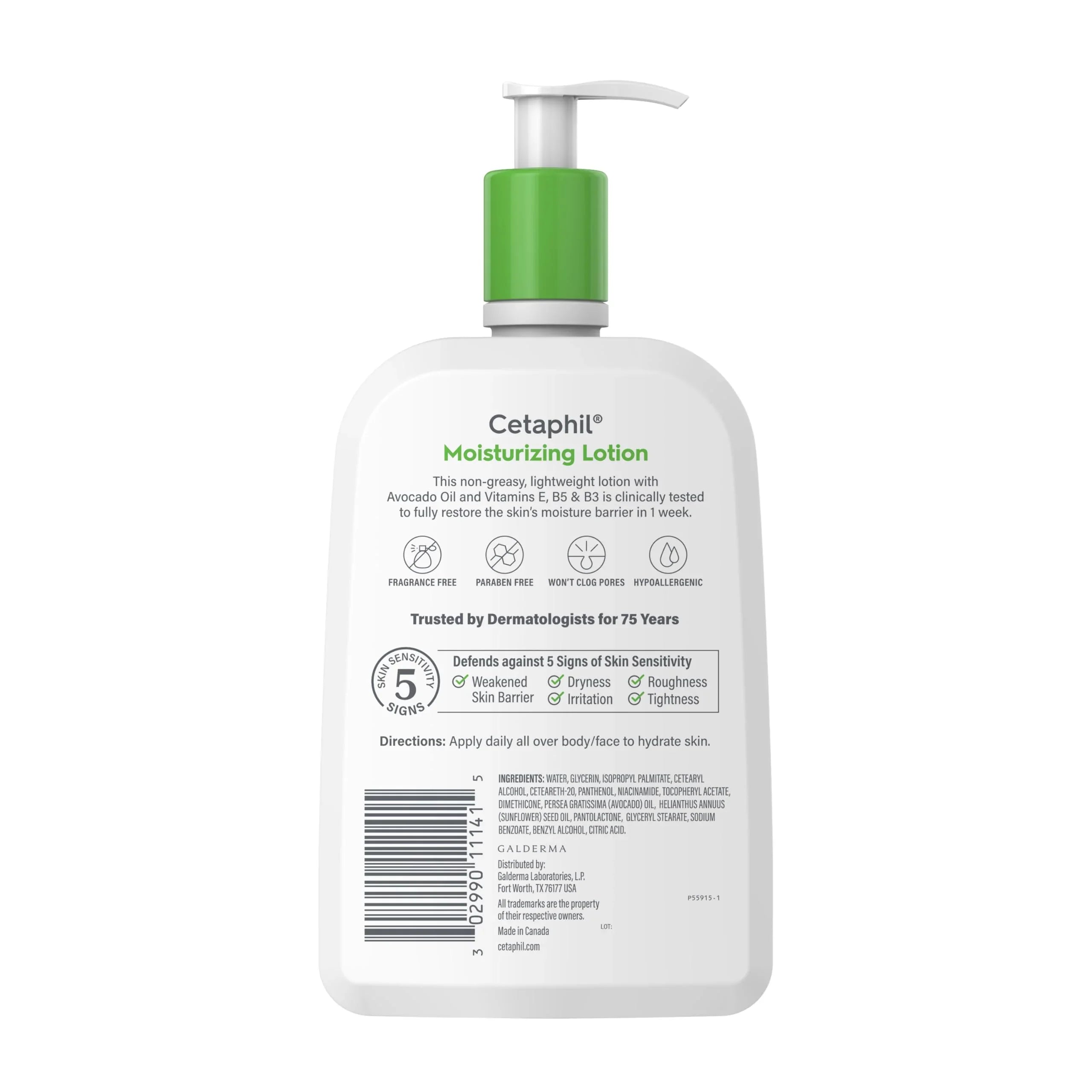 Cetaphil Face & Body Moisturizer, Hydrating Moisturizing Lotion for All Skin Types