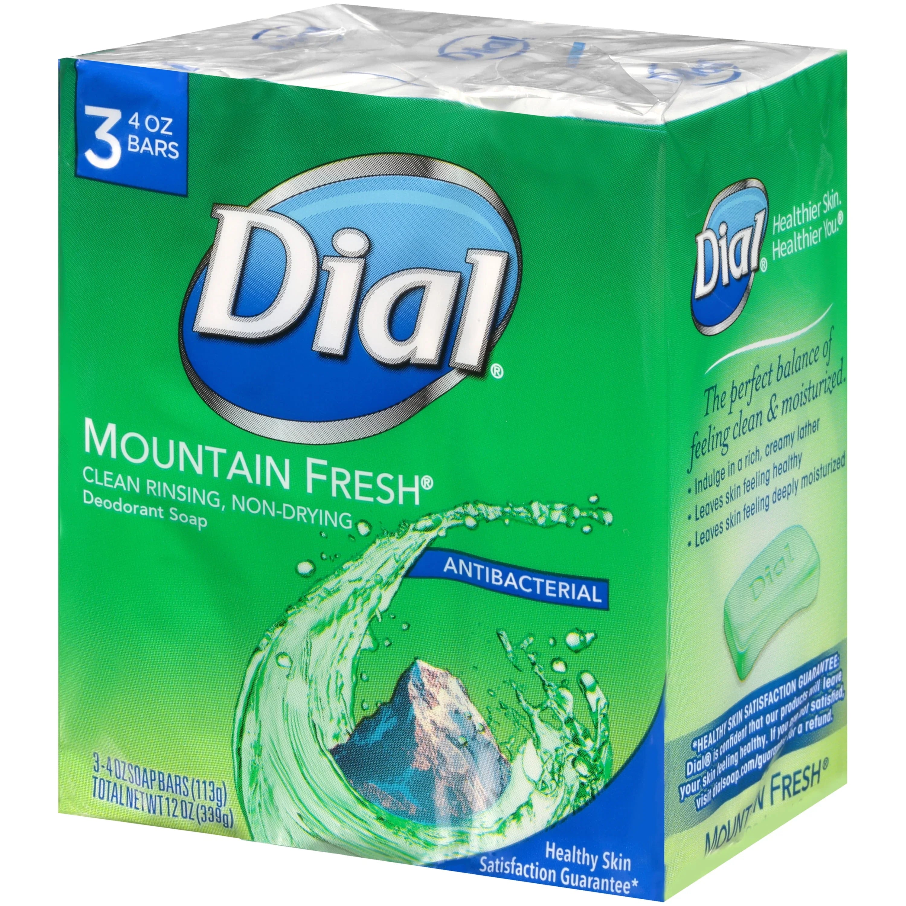'Mountain Fresh' 4-Ounce Antibacterial Deodorant Soap 3 Pack