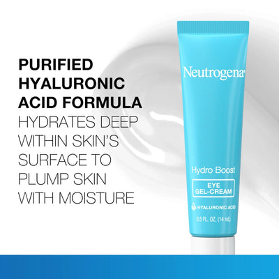 Neutrogena Hydro Boost Under Eye Cream, with Purified Hyaluronic Acid - Image 2