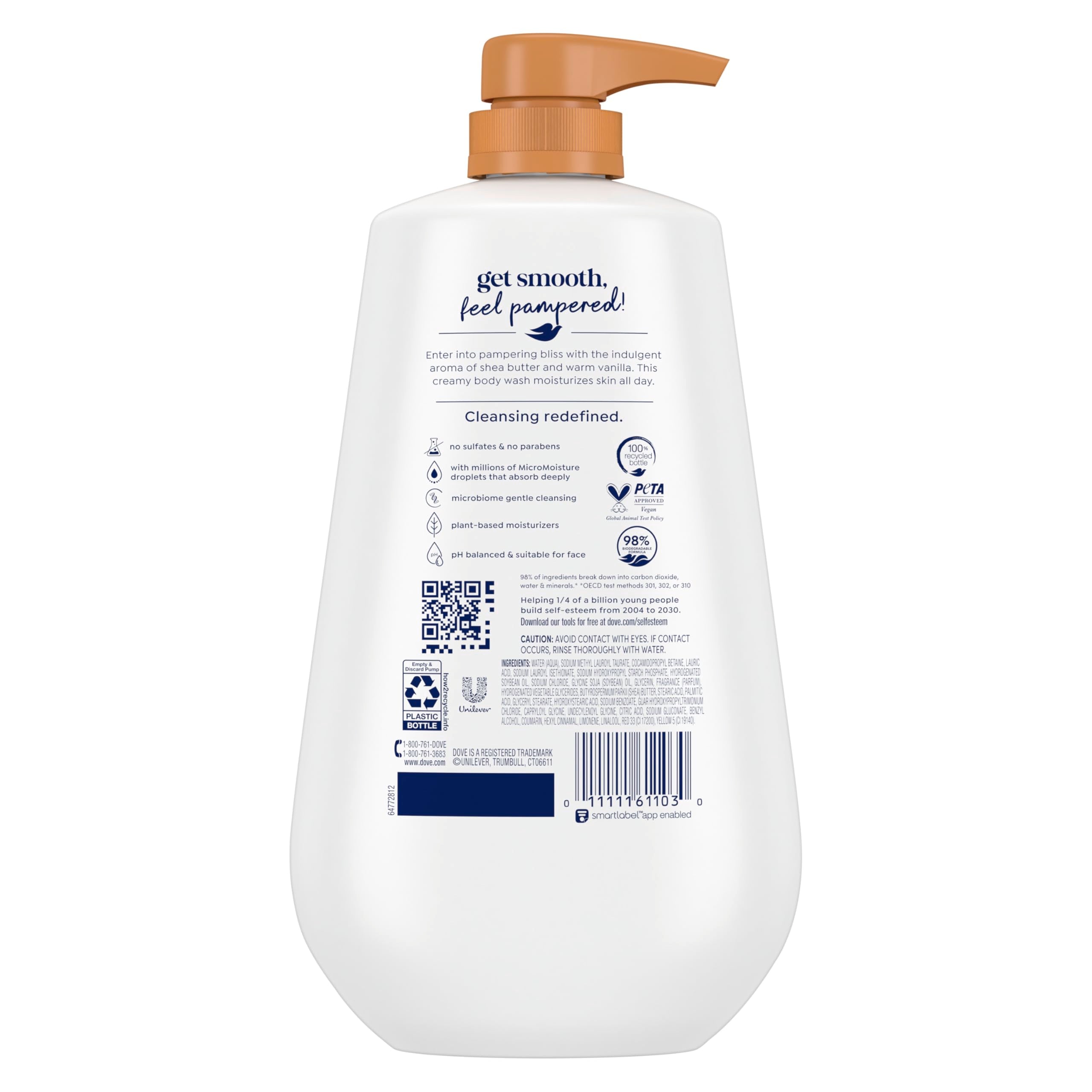 Dove Shea Butter & Vanilla Body Wash