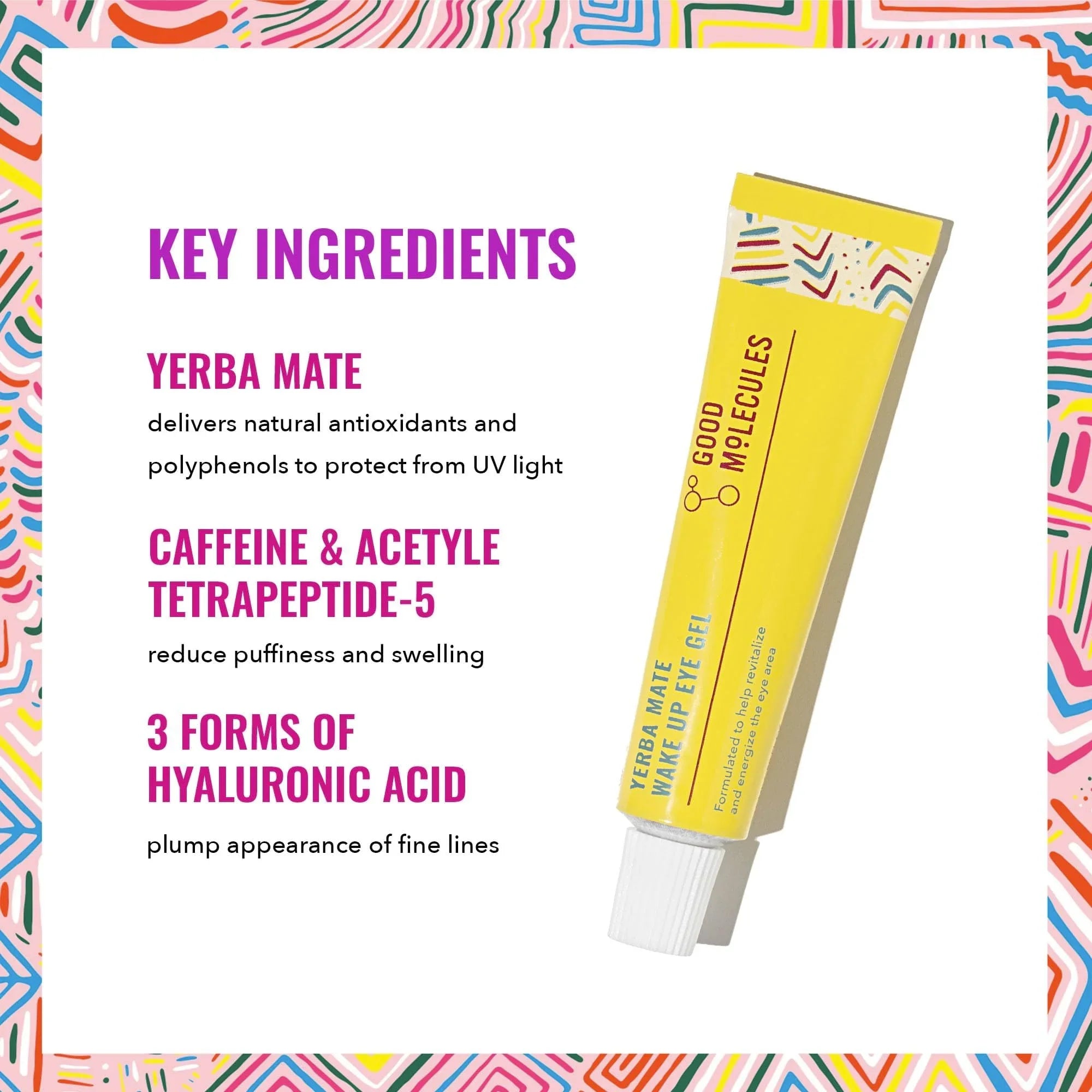 Good Molecules Yerba Mate Wake Up Eye Gel Under Eye Cream