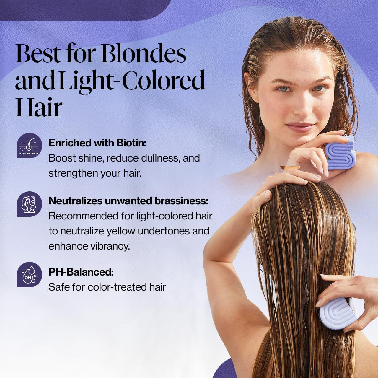 Kitsch Purple Shampoo & Conditioner Bar Set
