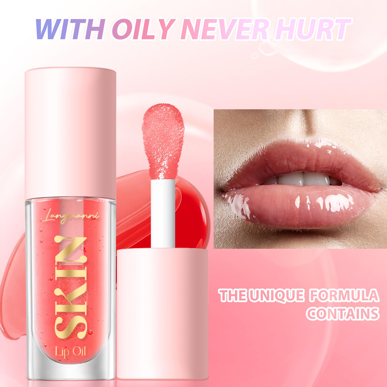 LANGMANNI Strawberry Coco Lip Oil