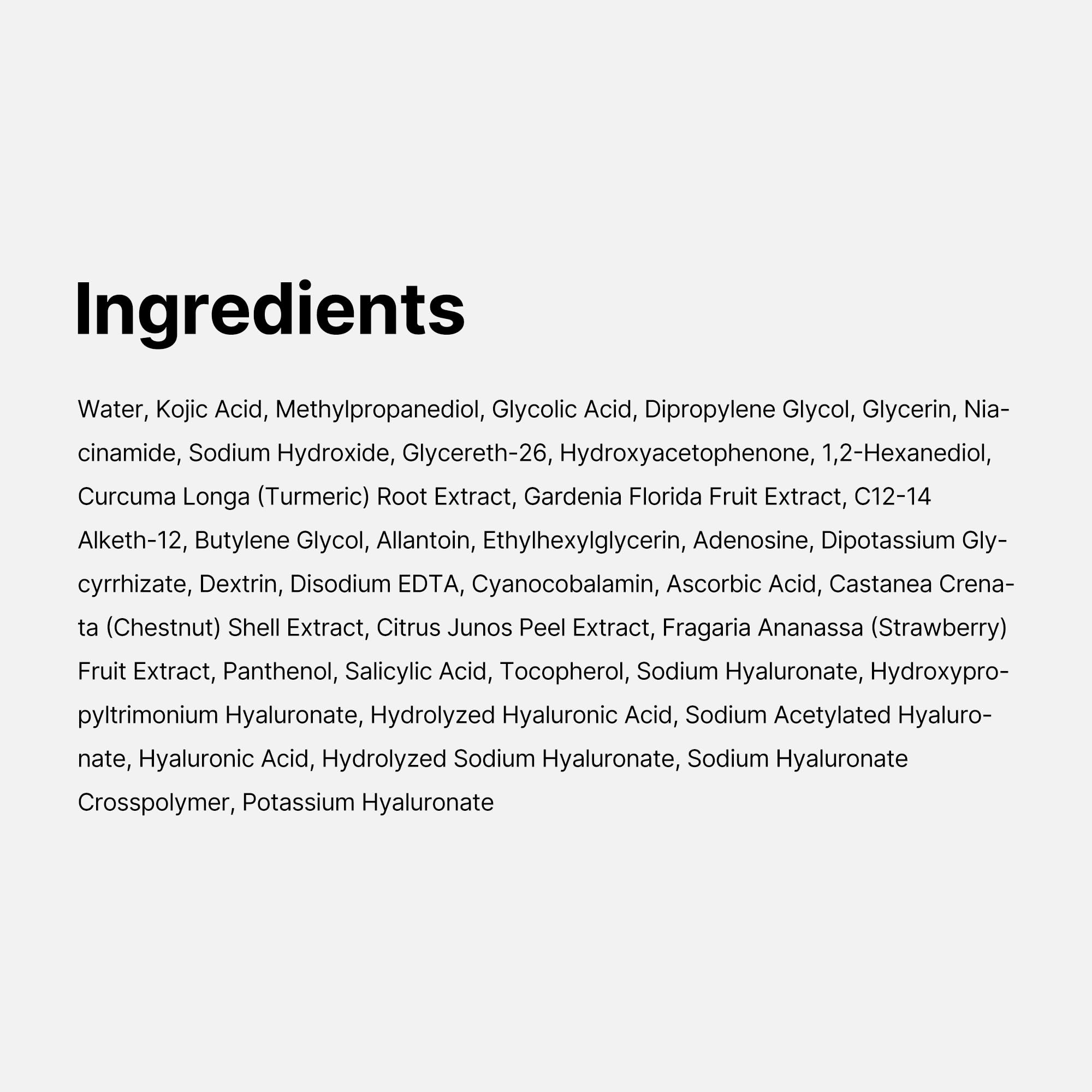 medicube Kojic Acid & Turmeric Toner Pads