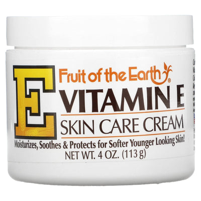 Fruit Of The Earth Bogo Cream Vitamin-E 4 Ounce Jar (113g) - Image 1