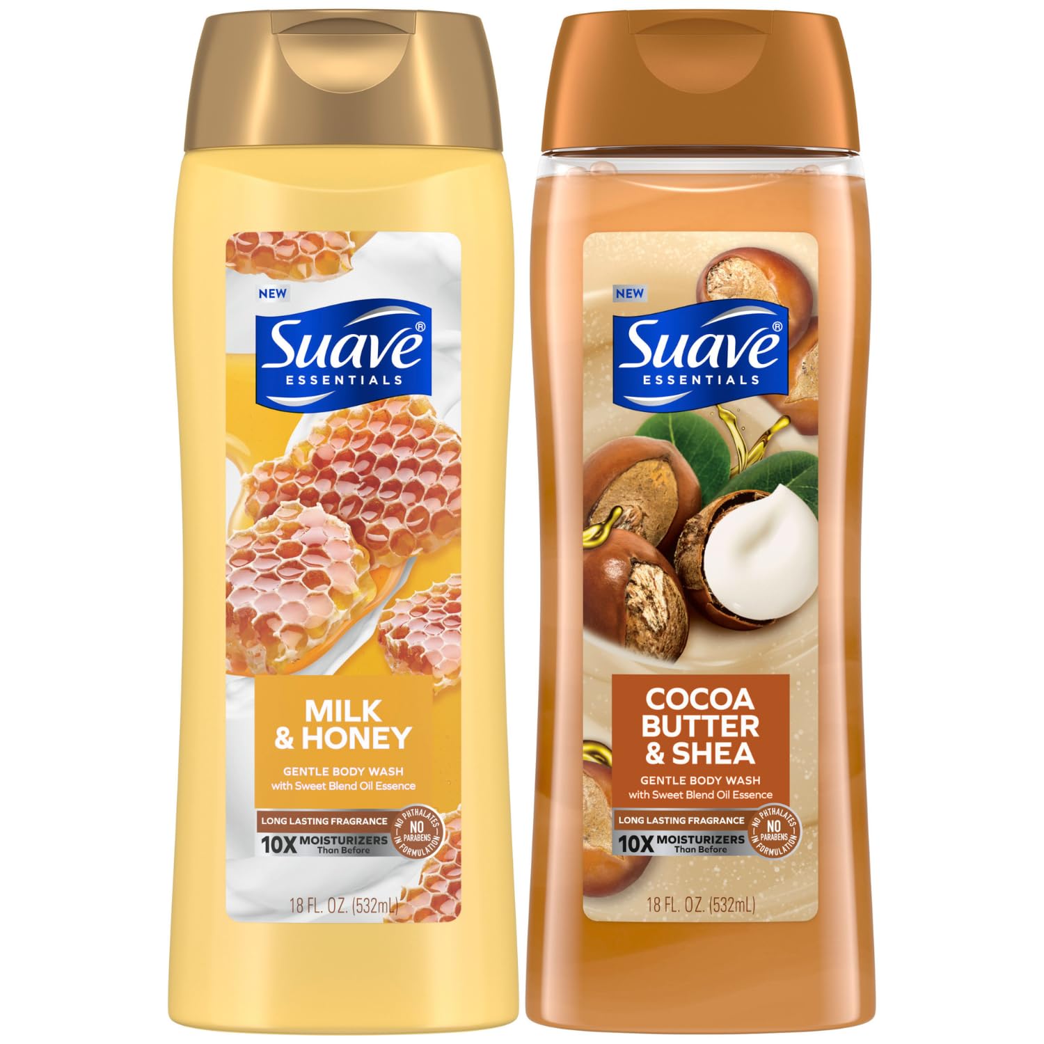 Suave Milk & Honey + Cocoa Butter Body Wash
