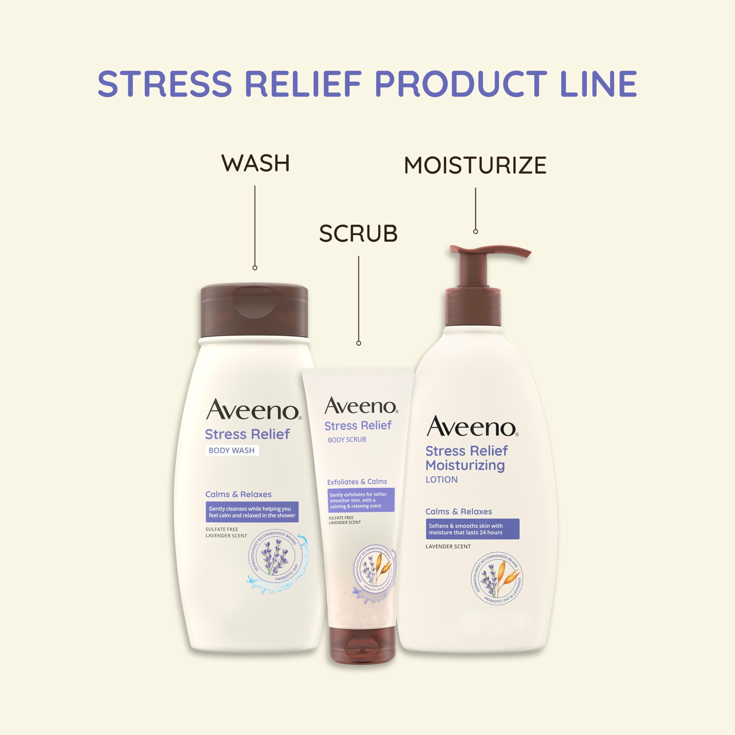 Aveeno Lavender Stress Relief Lotion