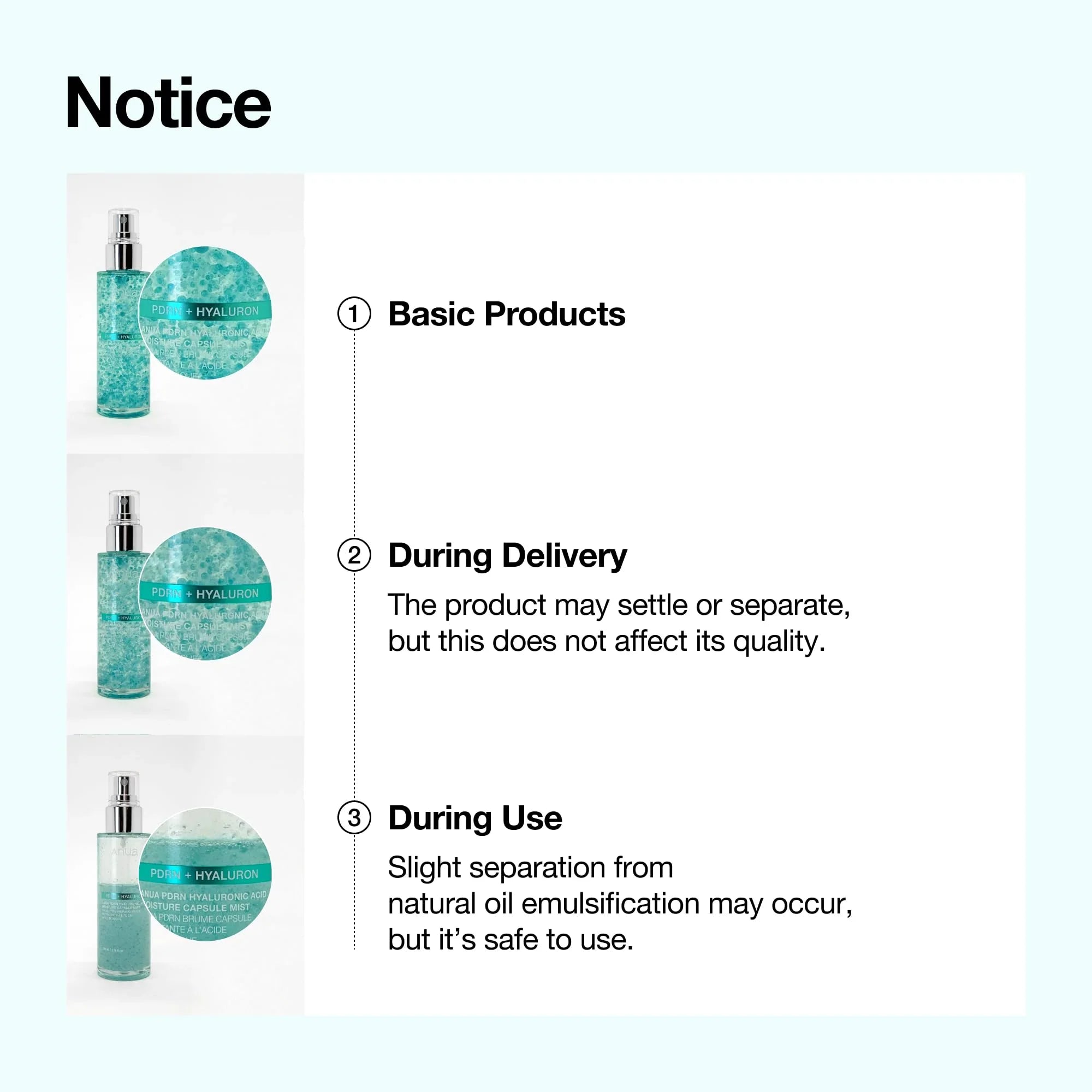 ANUA PDRN Collagen Facial Serum Spray