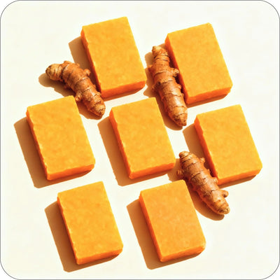 Glo Melanin Turmeric Soap for Face - Image 4