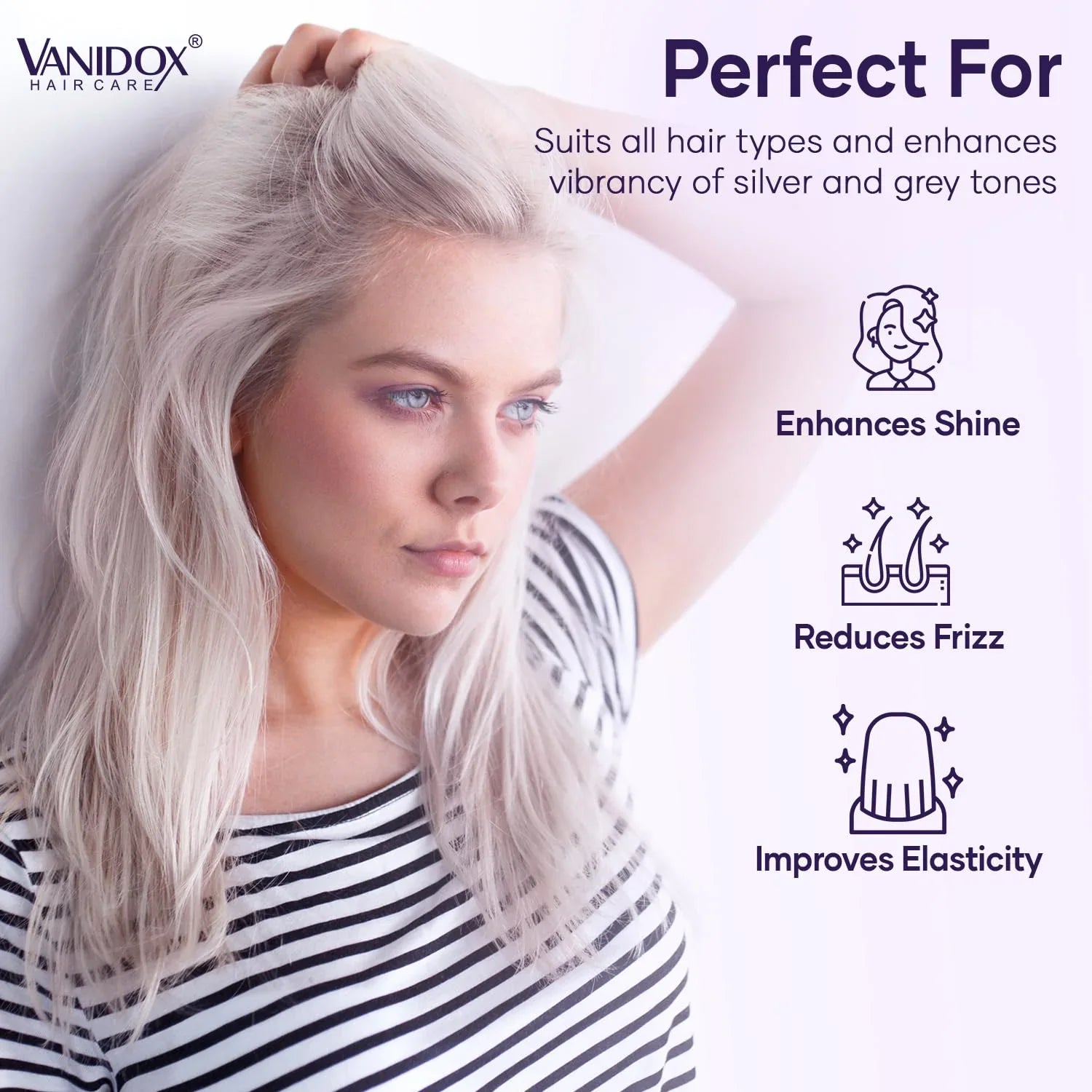 VANIDOX Purple Shampoo and Conditioner Set
