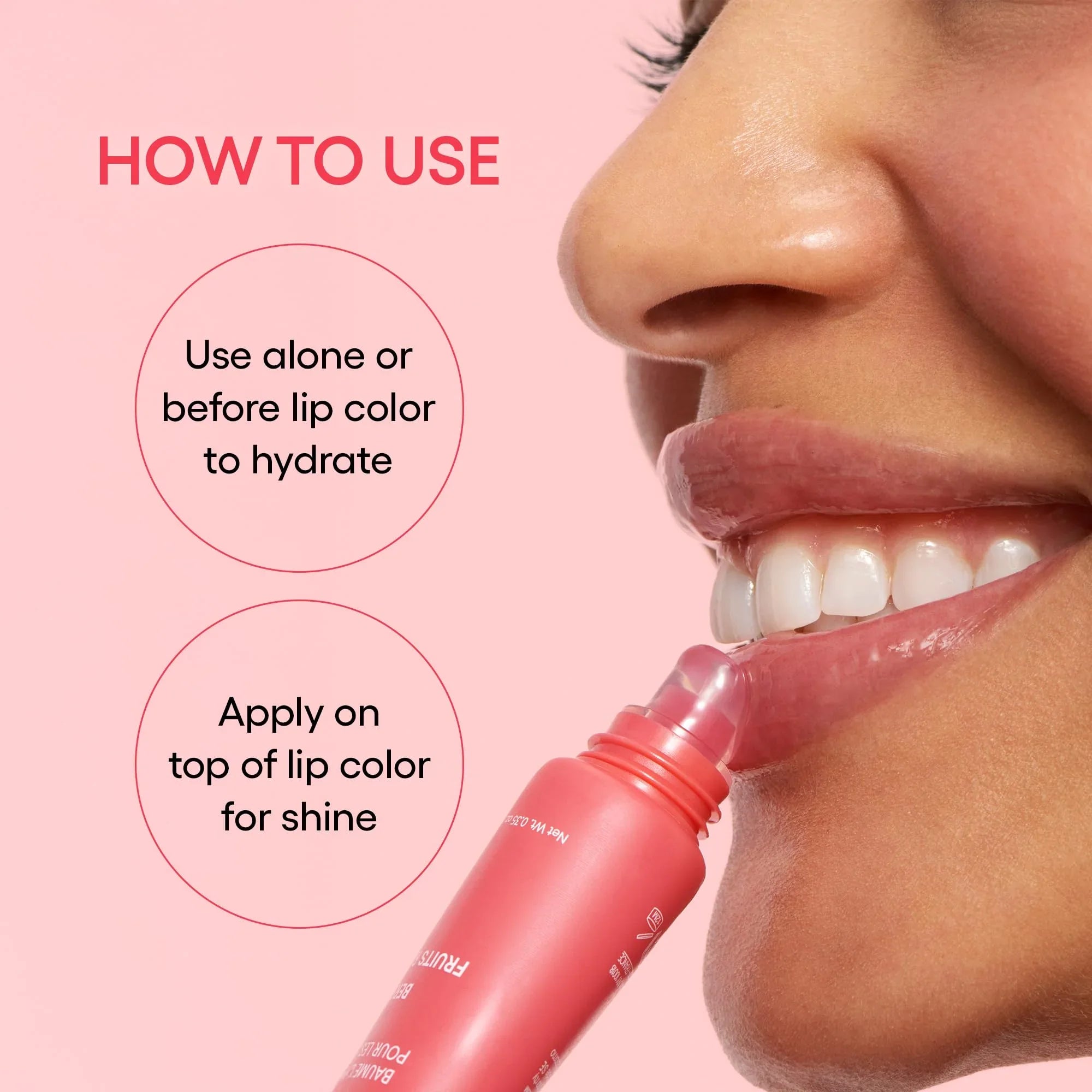 LANEIGE Lip Glowy Balm, Berry: Sheer Tinted Lip Moisturizer with Shea Butter