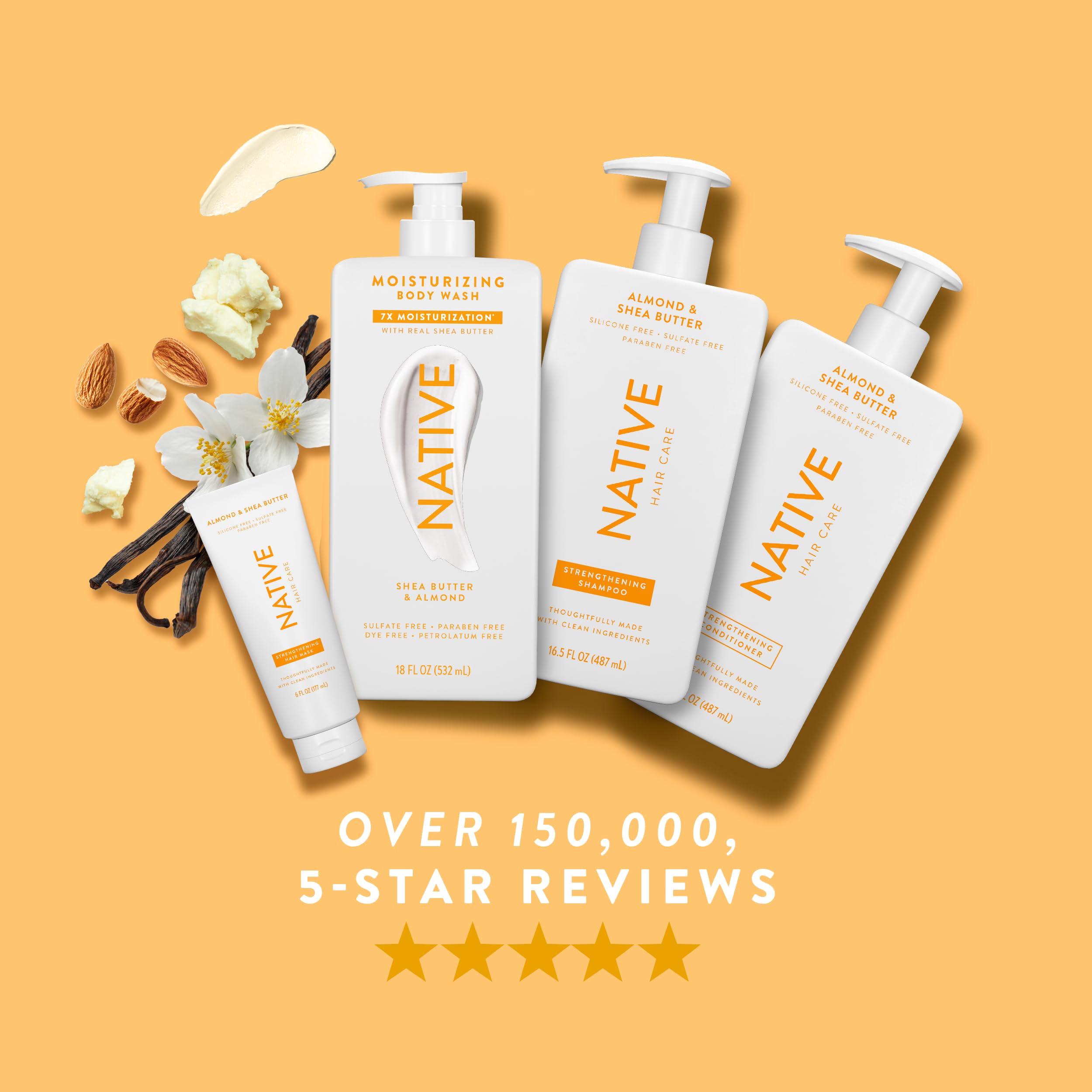 Native Shea Butter & Almond Body Wash