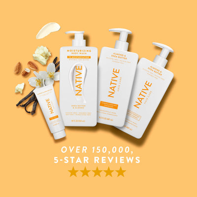 Native Shea Butter & Almond Body Wash - Image 2