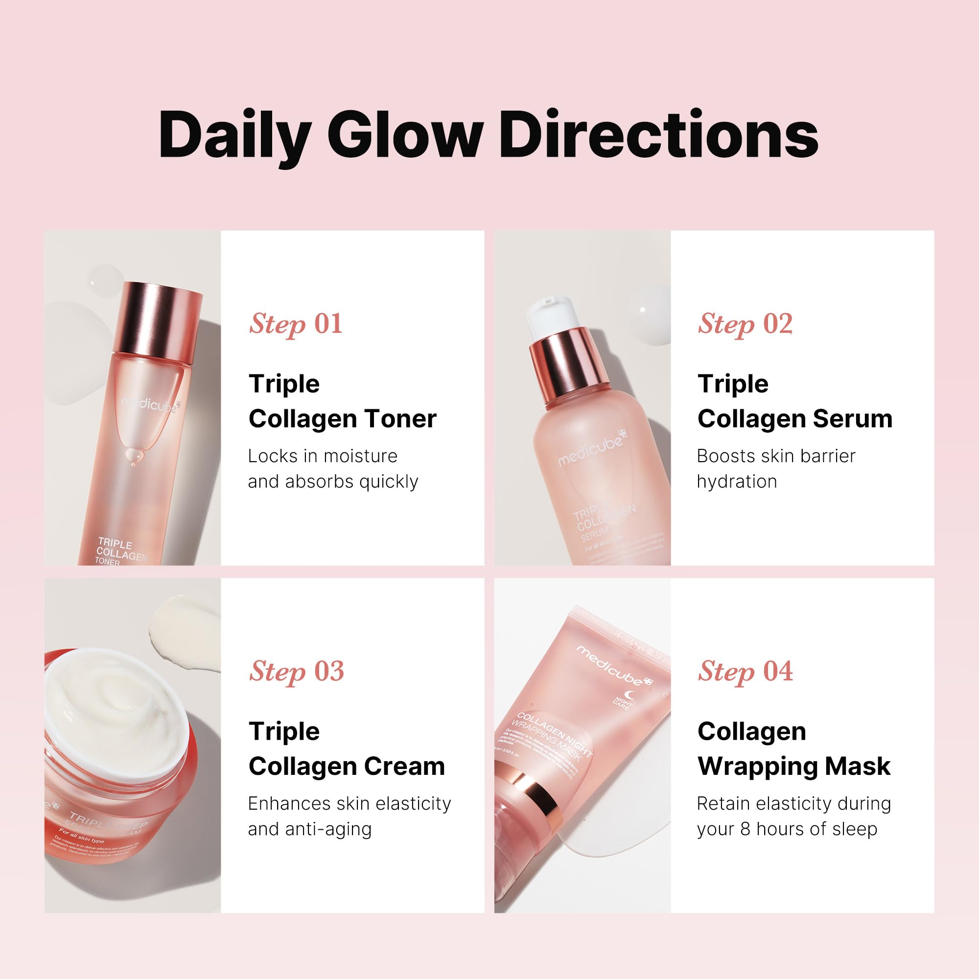 medicube Glass Skin Collagen Trial Kit