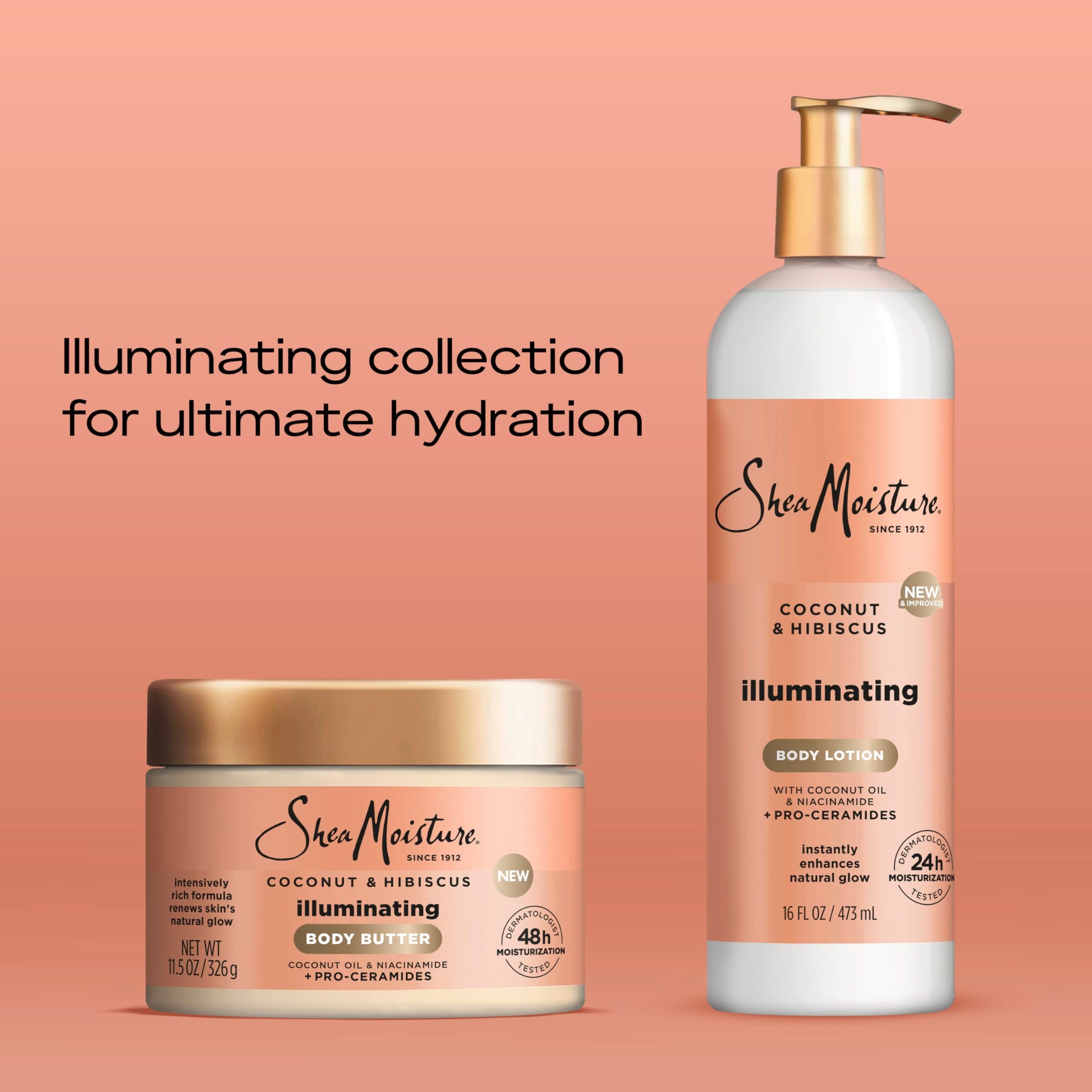 SheaMoisture Coconut & Hibiscus Body Lotion