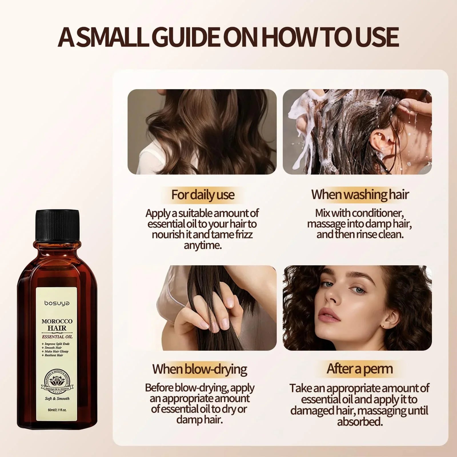 ADMD Moroccan Argan Hair Oil